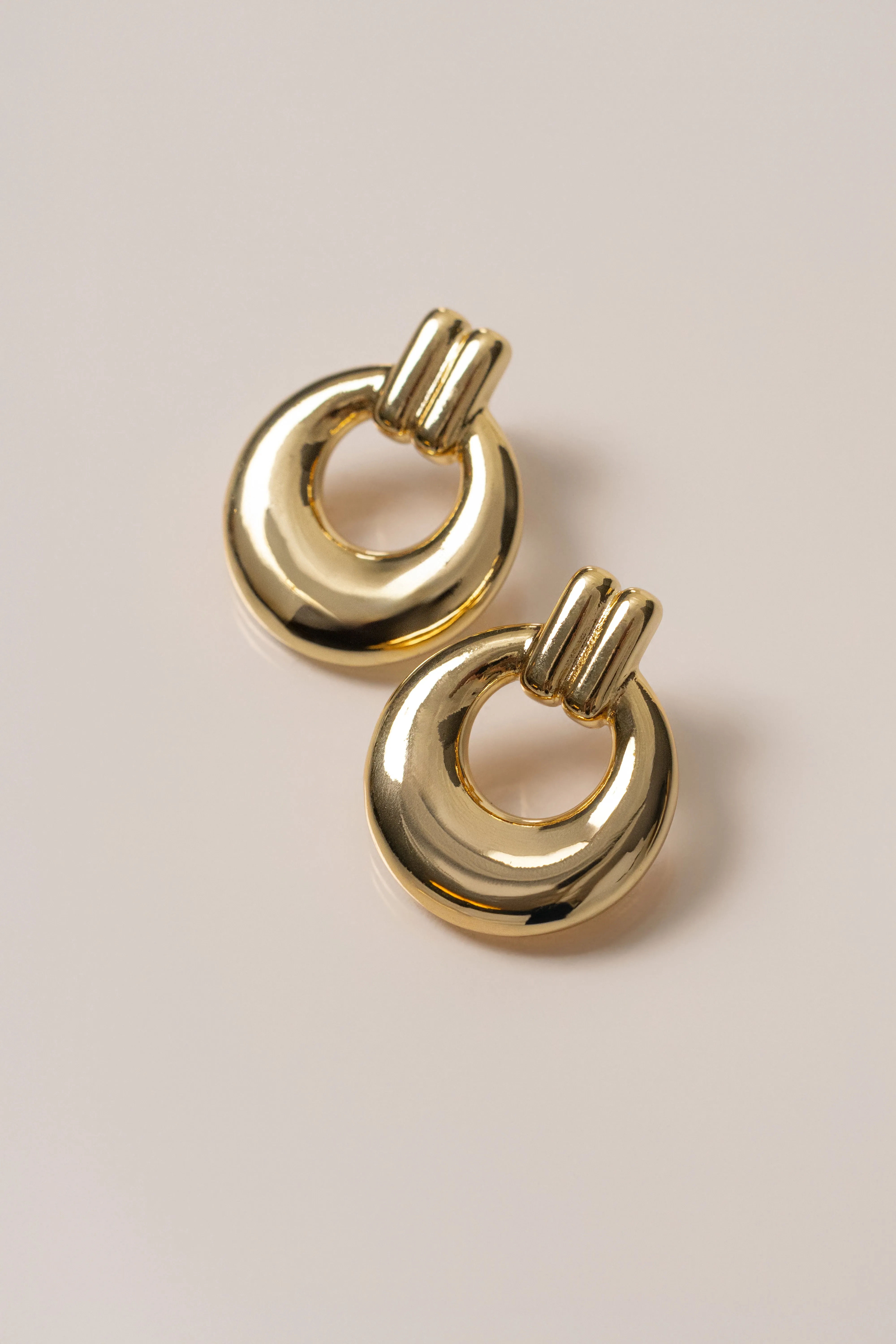 Gold Marren Earrings sold by JLUXLABEL