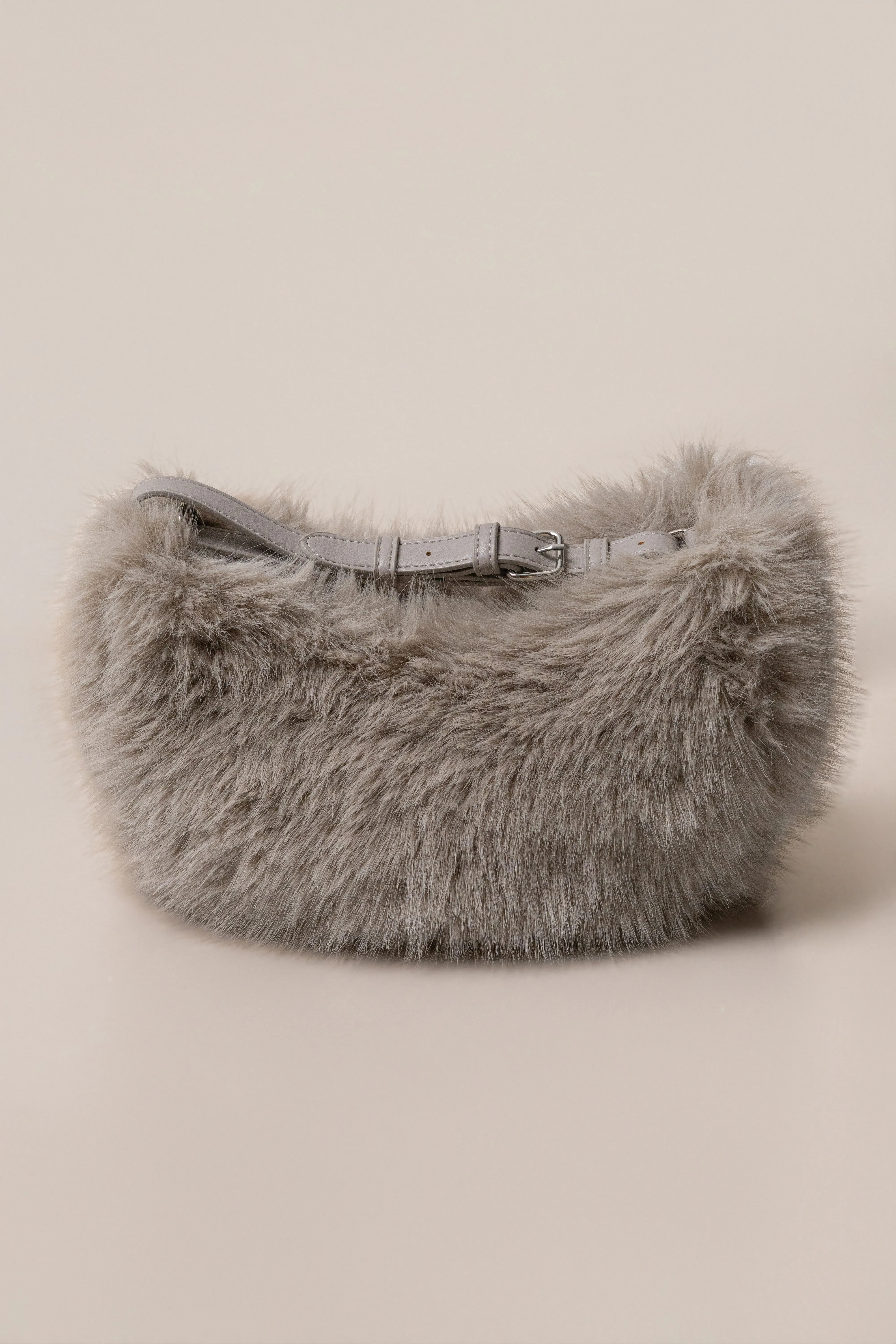 Beige Soft Season Faux Fur Bag sold by JLUXLABEL product image thumbnail 2