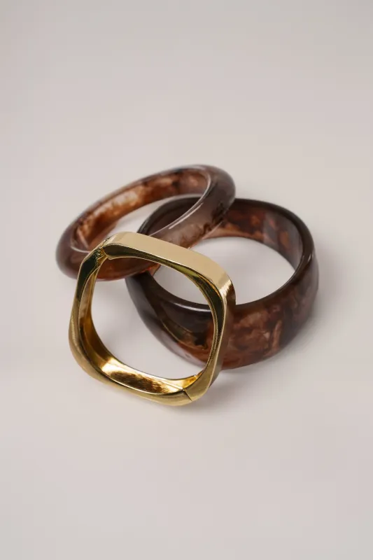 Gold Getaway Bracelet Set sold by JLUXLABEL