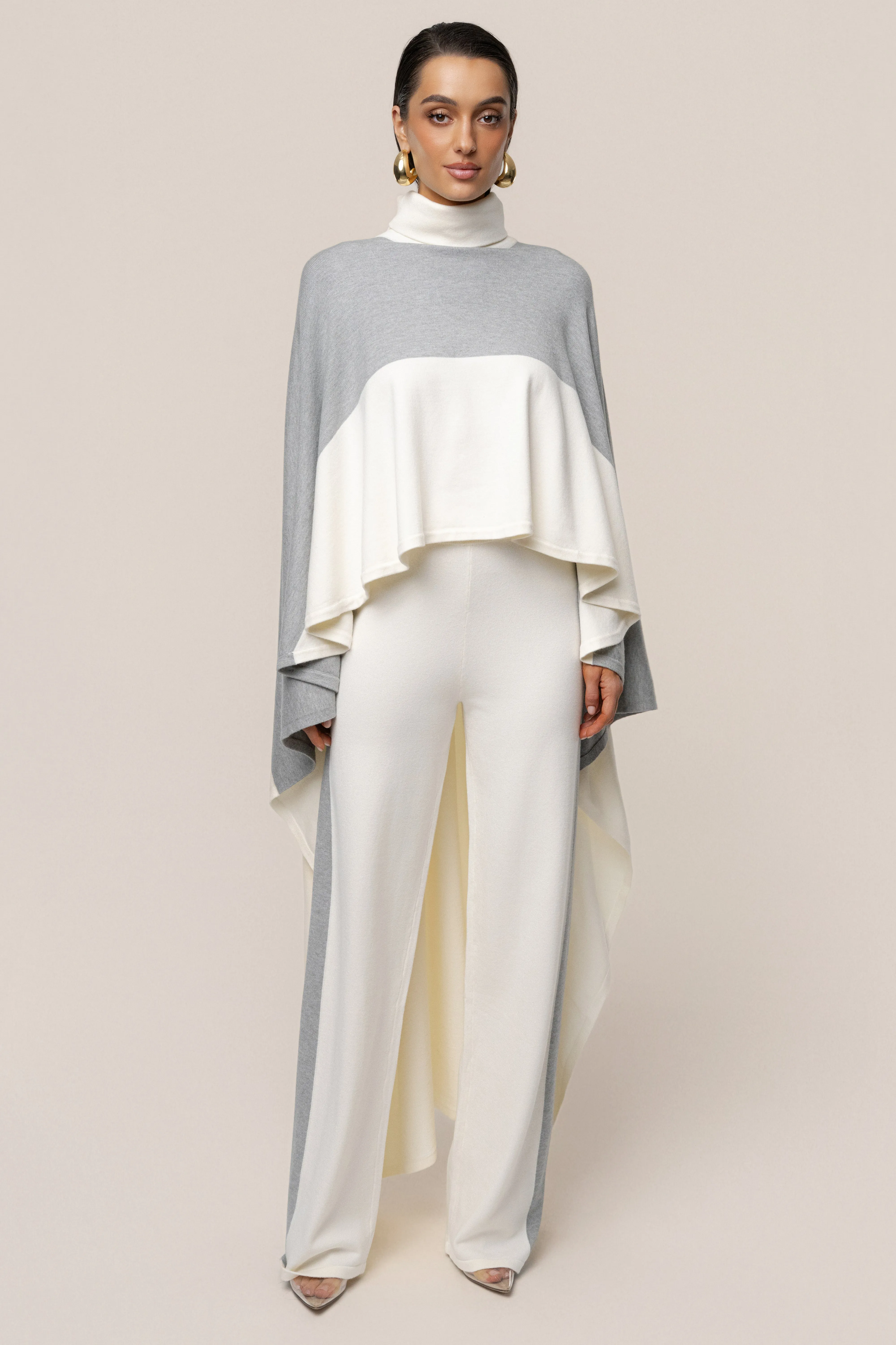 Ivory Chasing Fall Contrast Top sold by JLUXLABEL