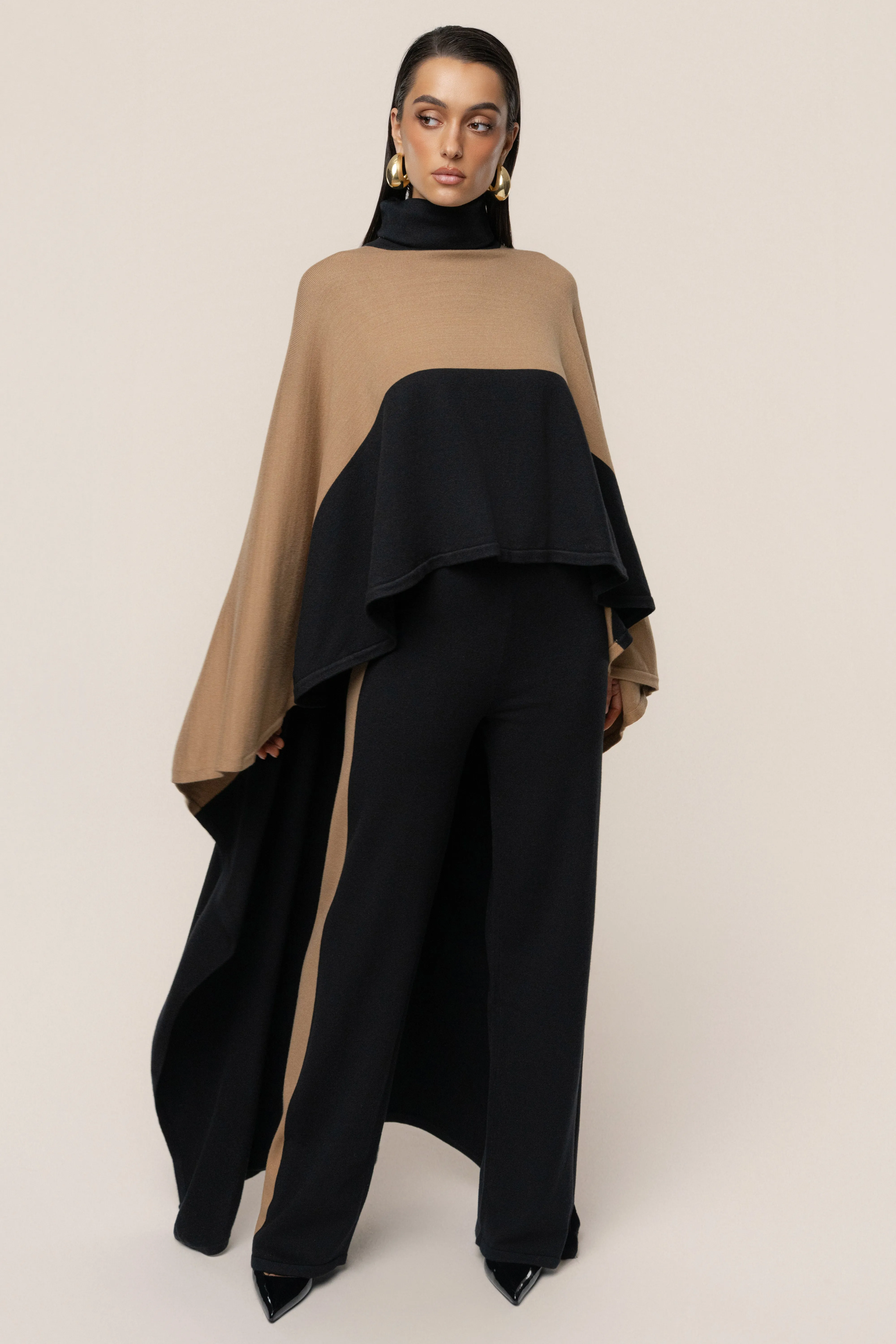 Black Chasing Fall Contrast Top sold by JLUXLABEL product image thumbnail 3
