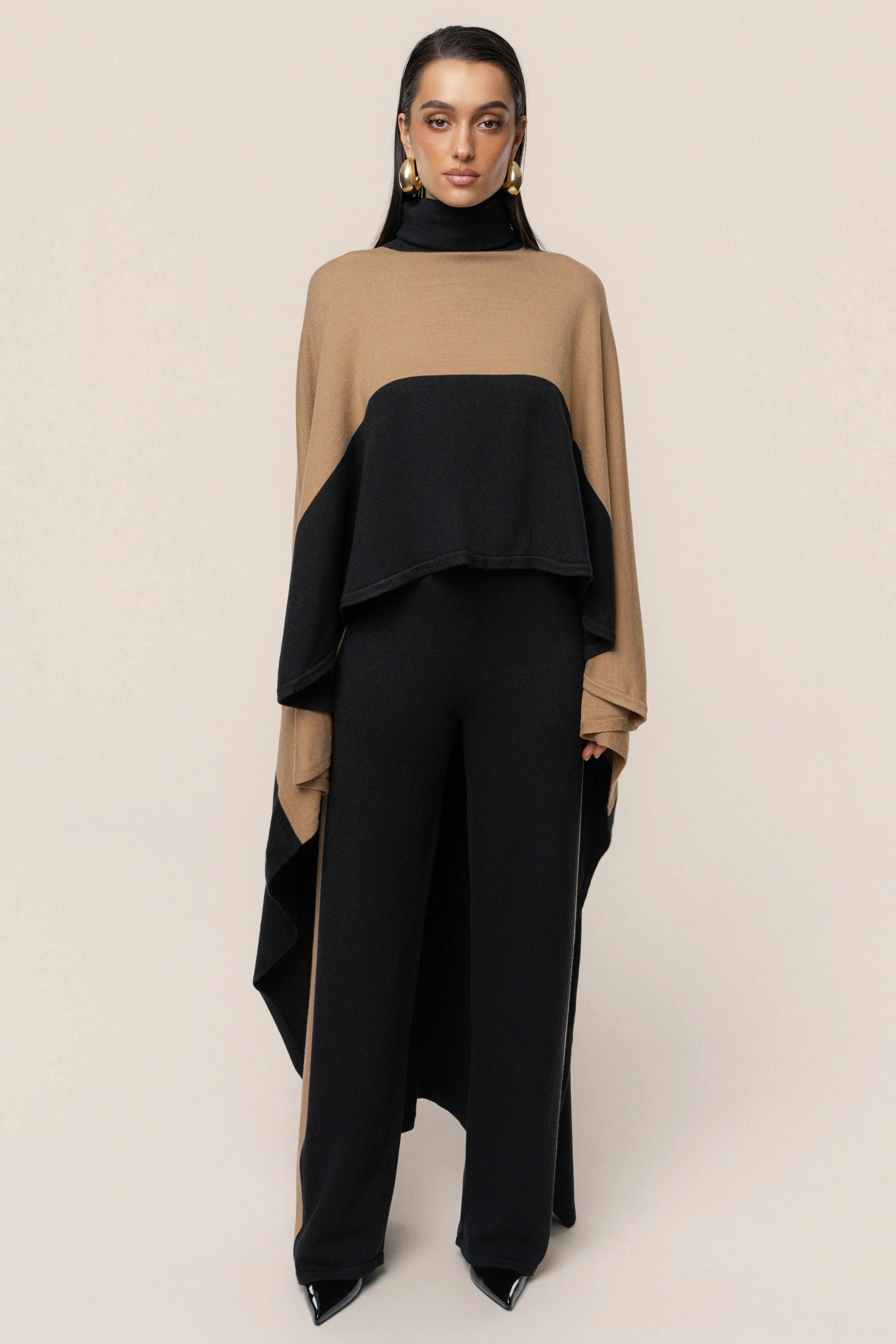 Black Chasing Fall Contrast Top sold by JLUXLABEL product image thumbnail 4