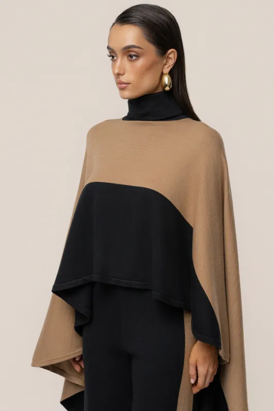 Black Chasing Fall Contrast Top made by JLUXLABEL