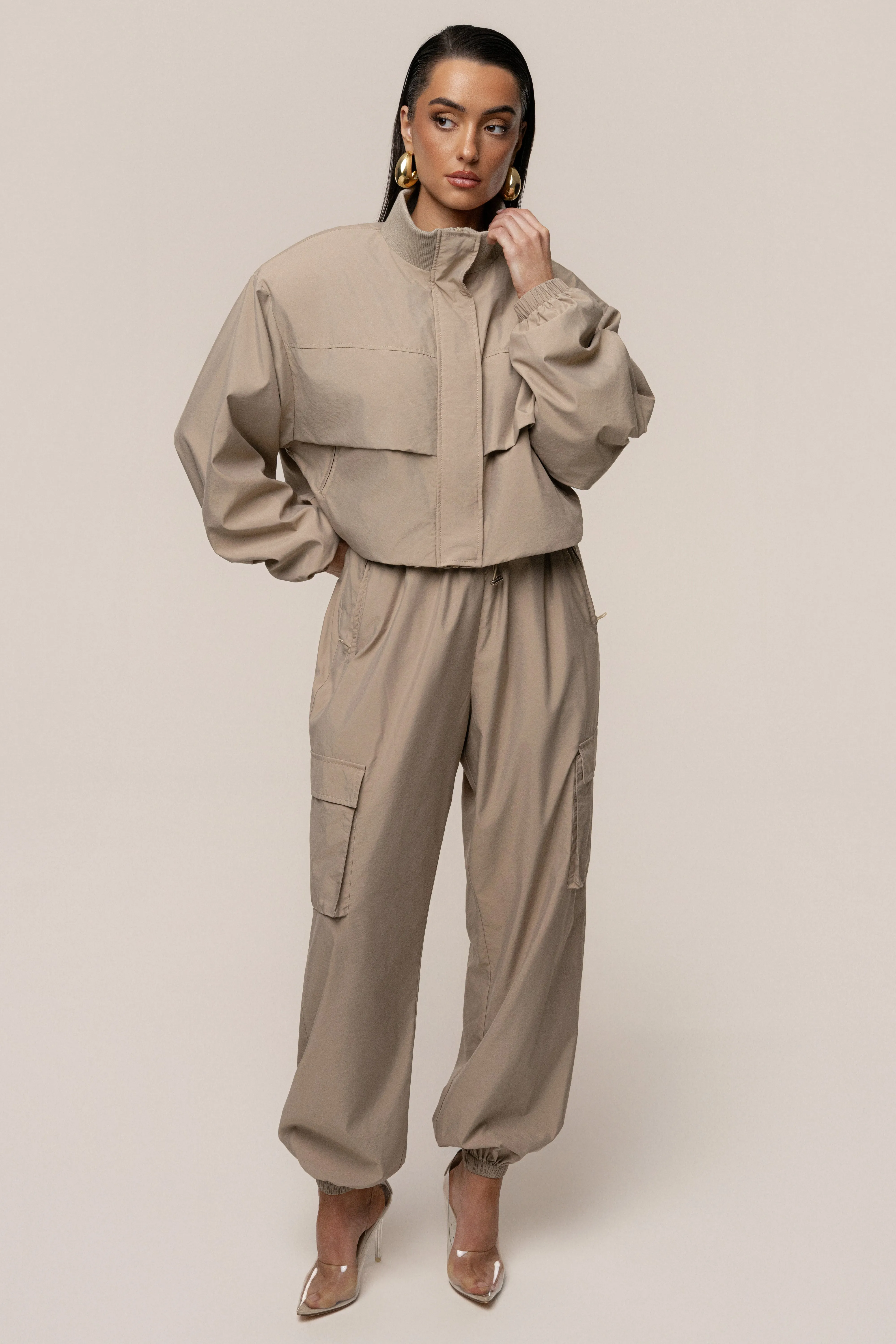 Beige Endure Jogger sold by JLUXLABEL product image thumbnail 3