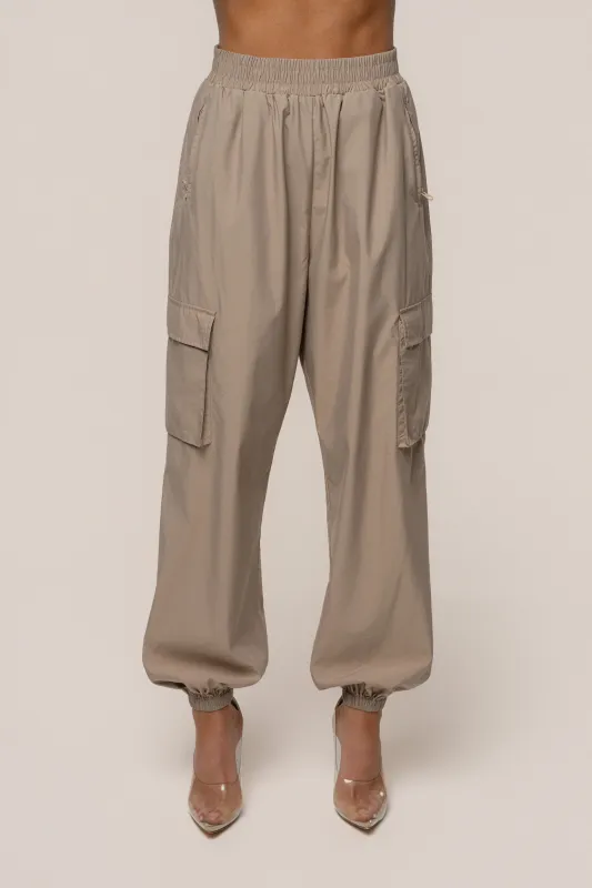 Beige Endure Jogger sold by JLUXLABEL