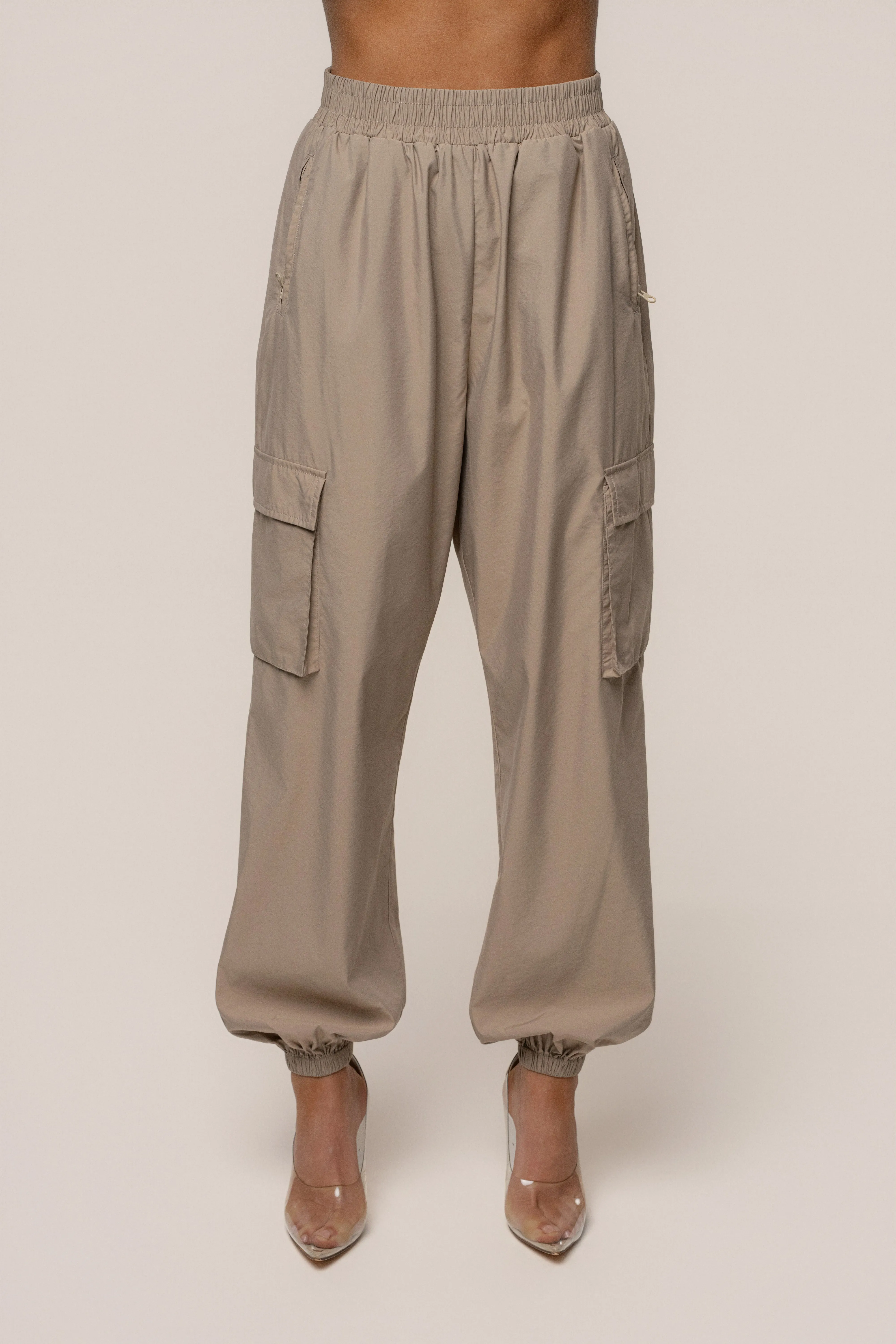 Beige Endure Jogger sold by JLUXLABEL