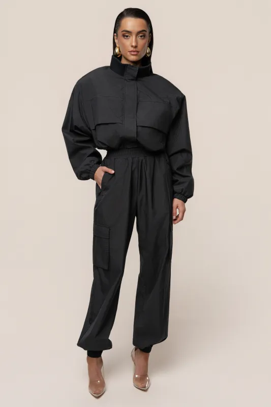 Black Endure Jogger sold by JLUXLABEL