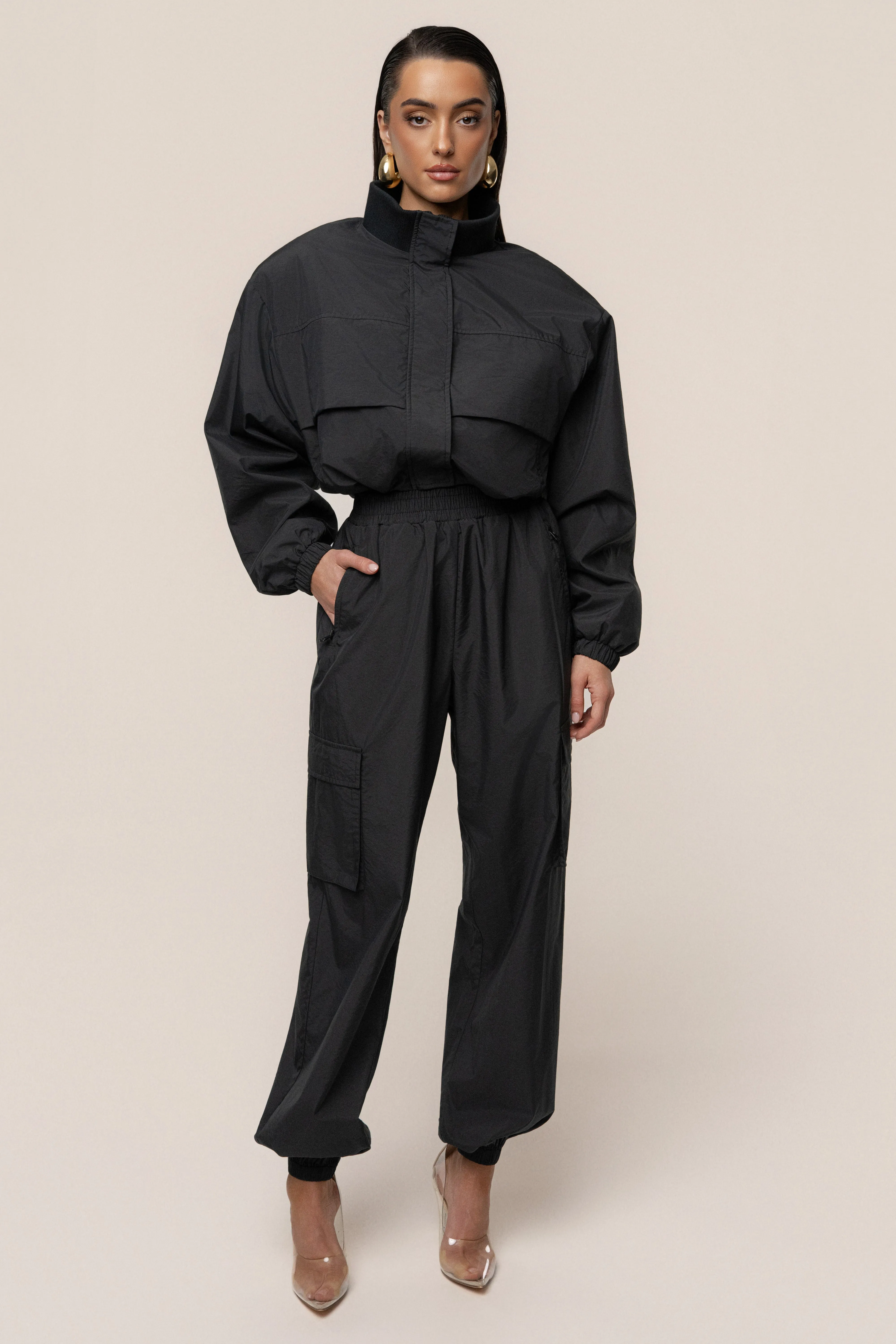 Black Endure Jogger sold by JLUXLABEL