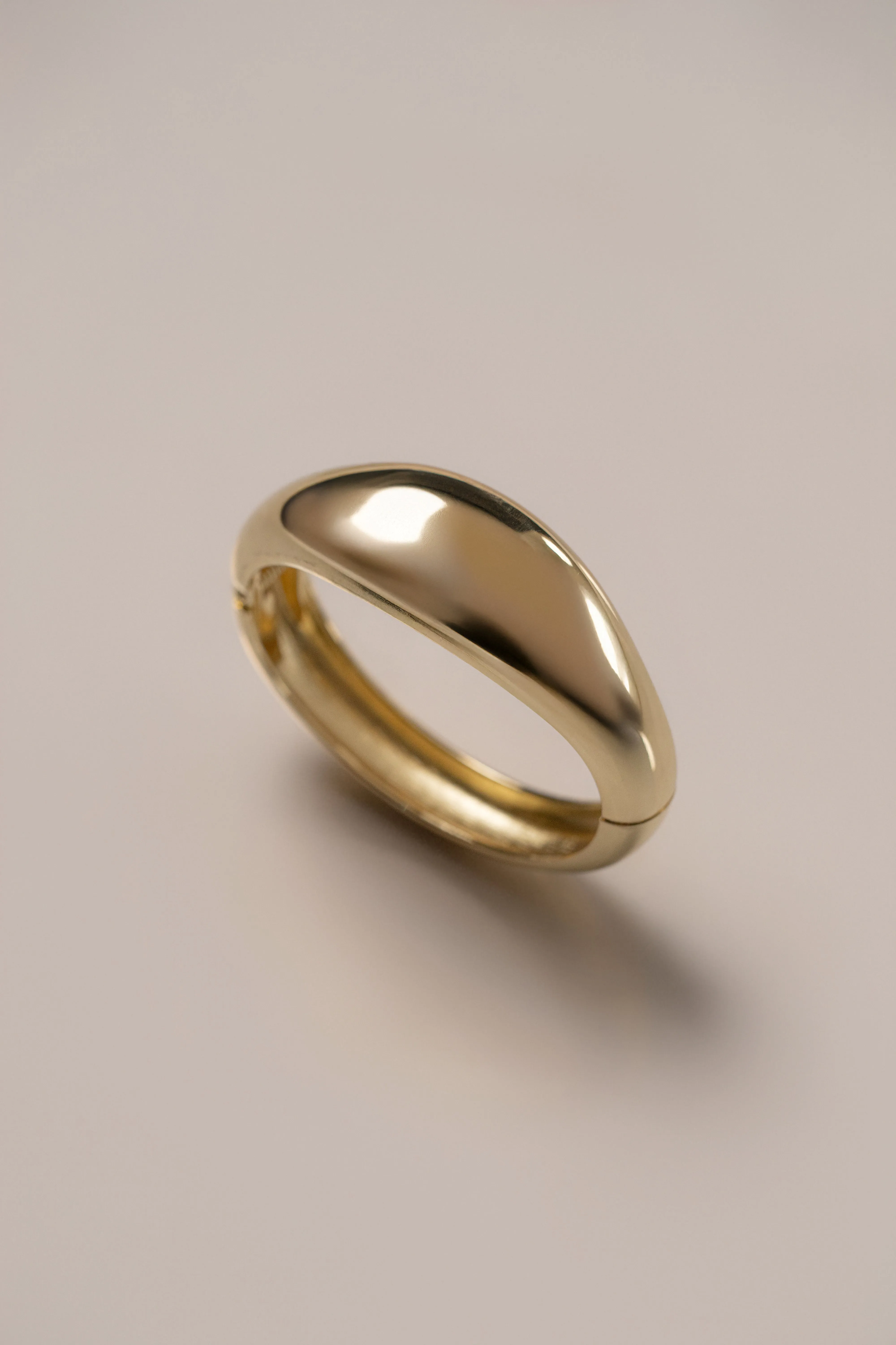 Gold Nellie Hinge Bracelet sold by JLUXLABEL