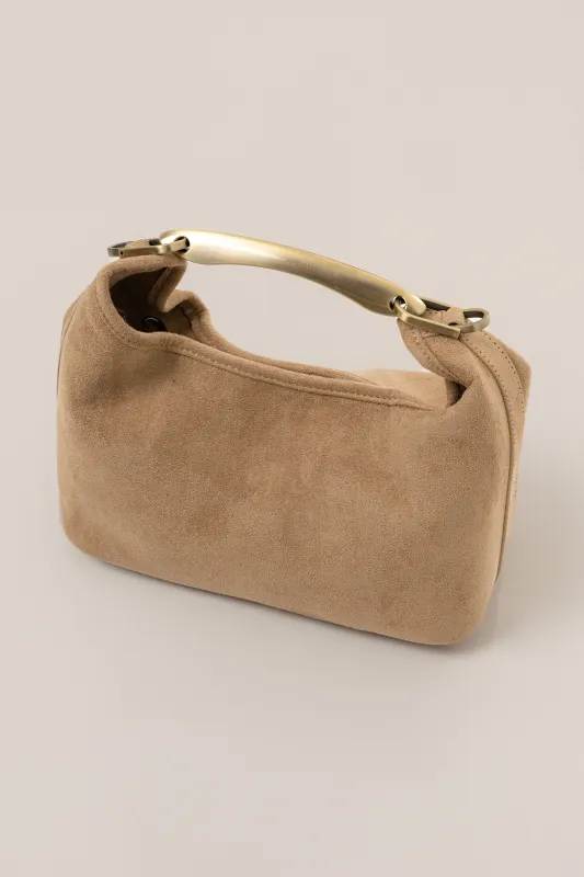 Beige Izola Handbag made by JLUXLABEL