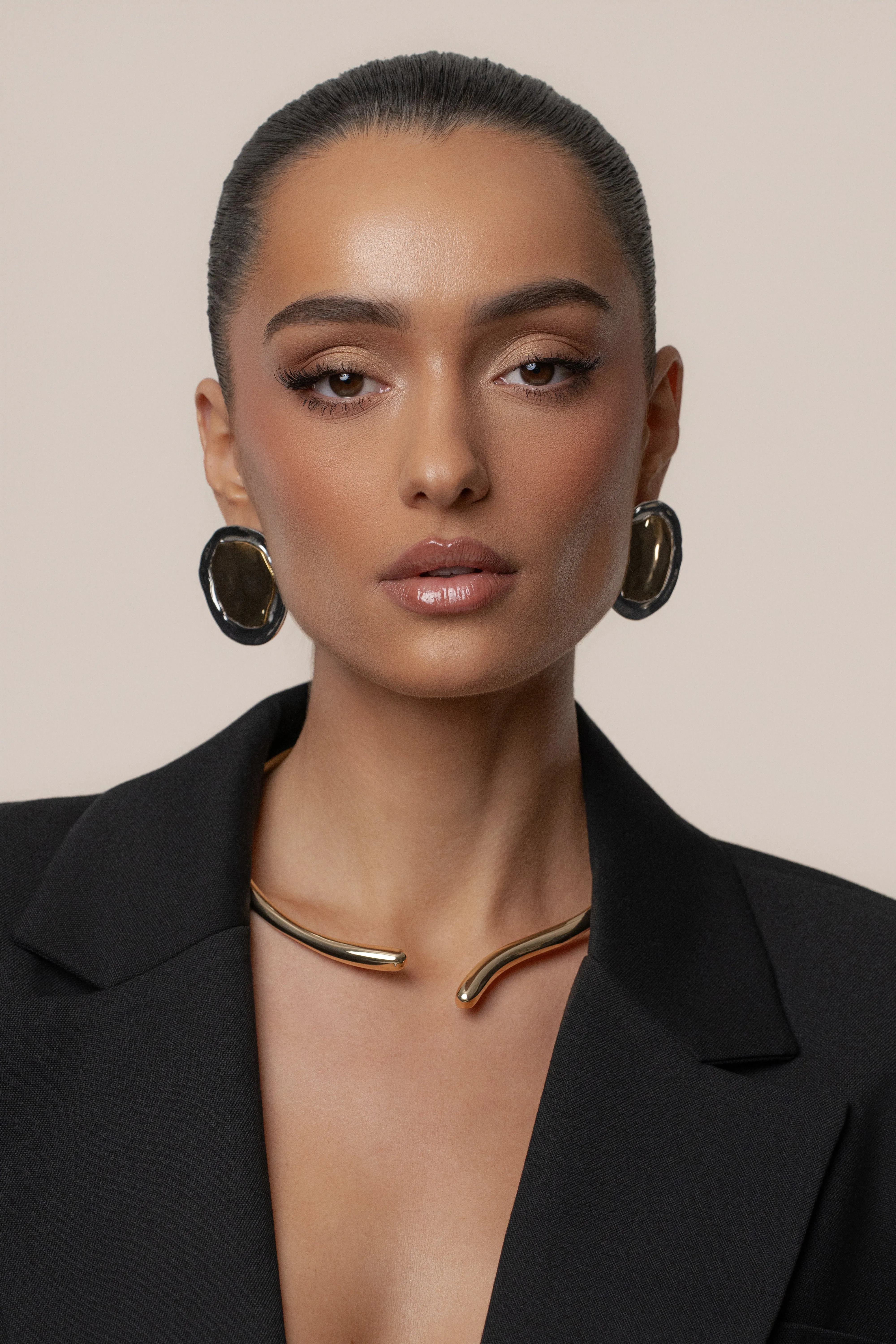 Gold Jules Earrings sold by JLUXLABEL product image thumbnail 4