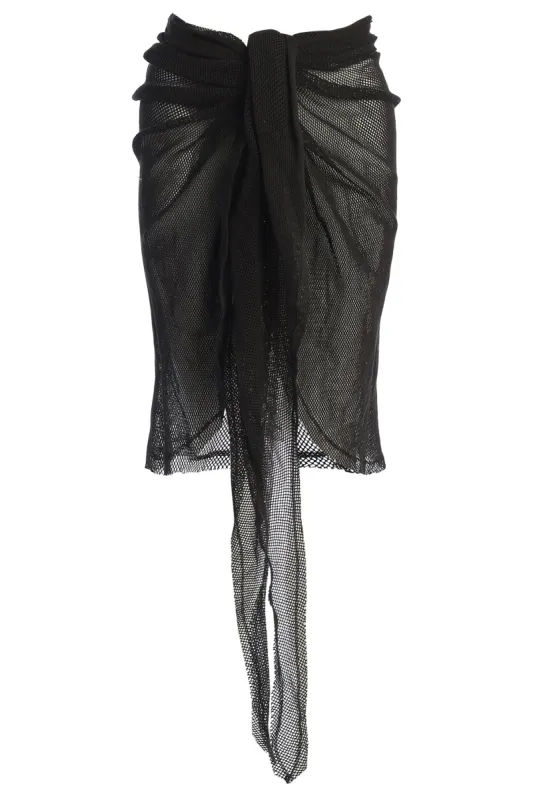 Black Golden Touch Sarong sold by JLUXLABEL
