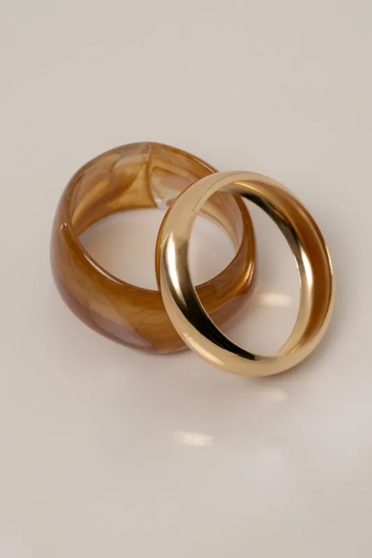 Gold Laci Bracelet Set made by JLUXLABEL