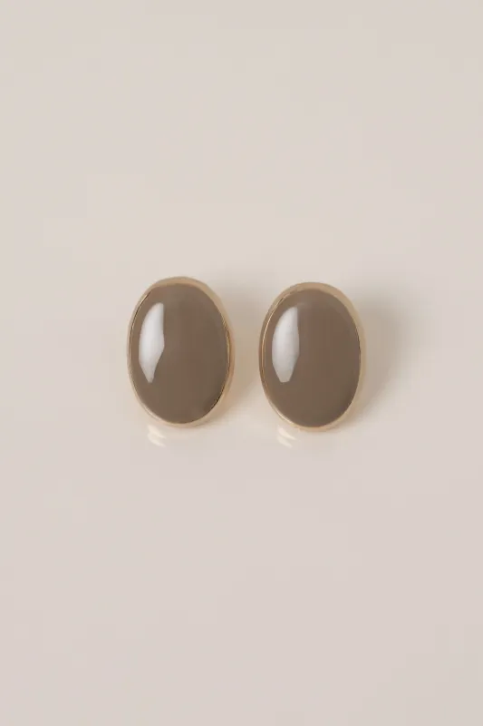Gold Sand Dunes Stud Earrings made by JLUXLABEL