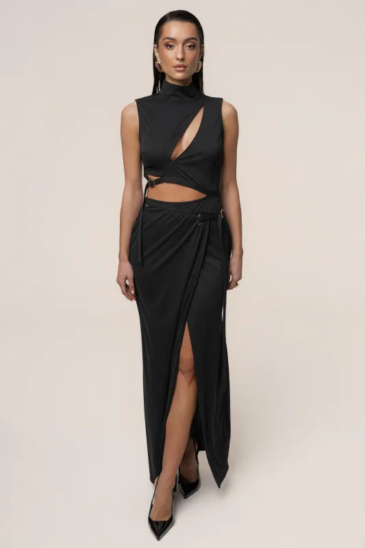 Black Behind The Scenes Dress made by JLUXLABEL