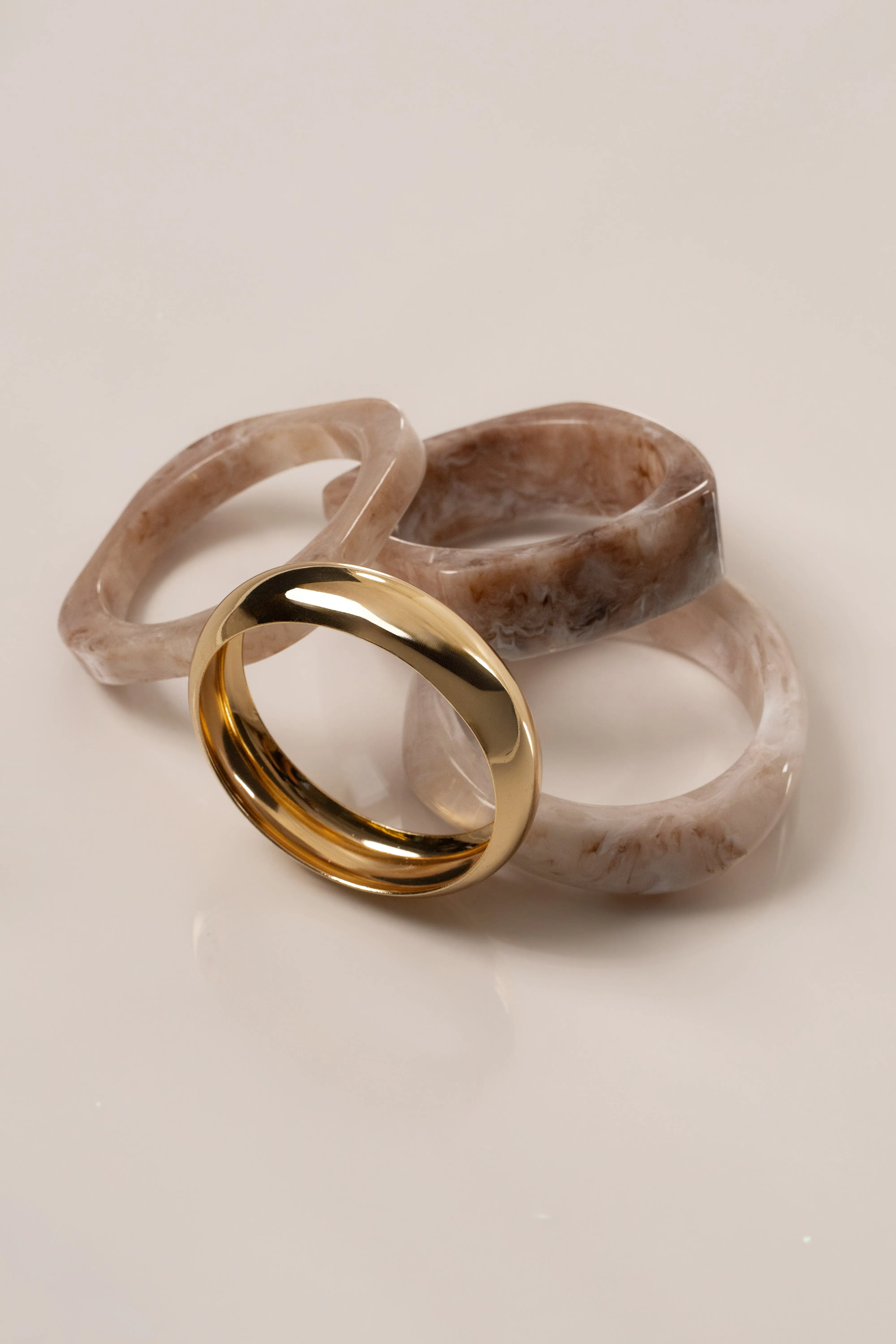 Gold Fira Bracelet Set sold by JLUXLABEL