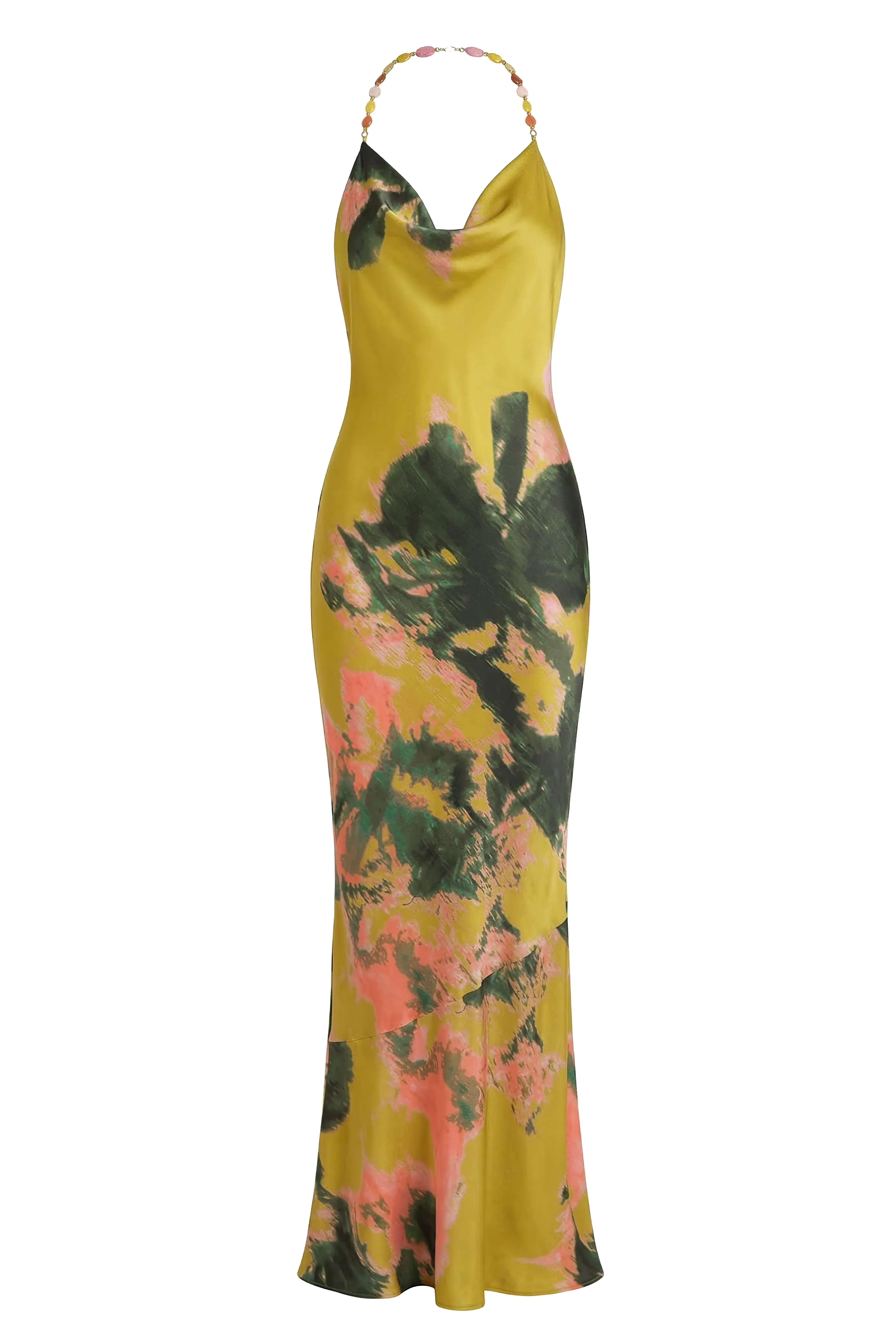 Yellow Print Bethani Maxi Dress sold by JLUXLABEL product image thumbnail 2
