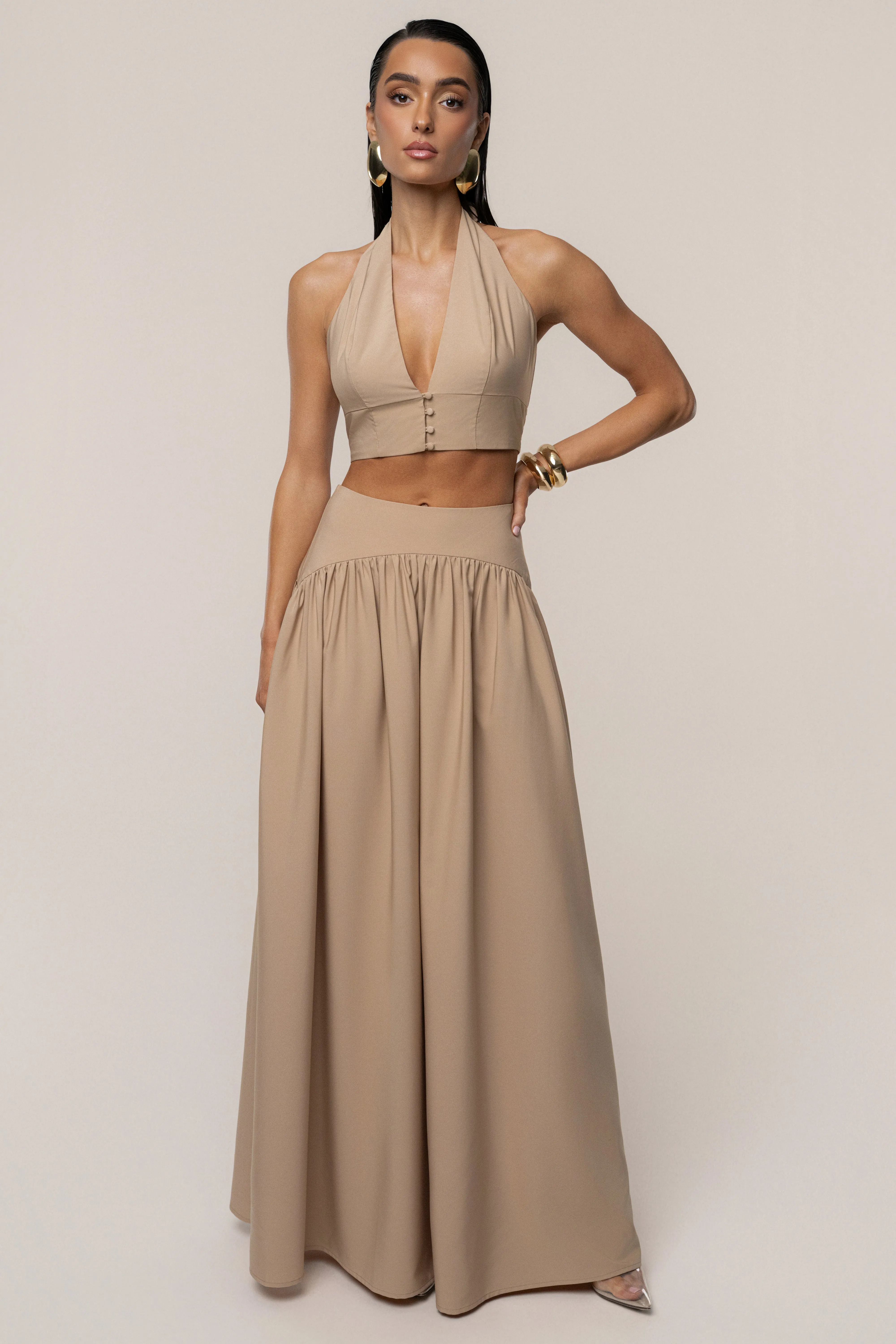 Tan Haven Skirt Set sold by JLUXLABEL product image thumbnail 5