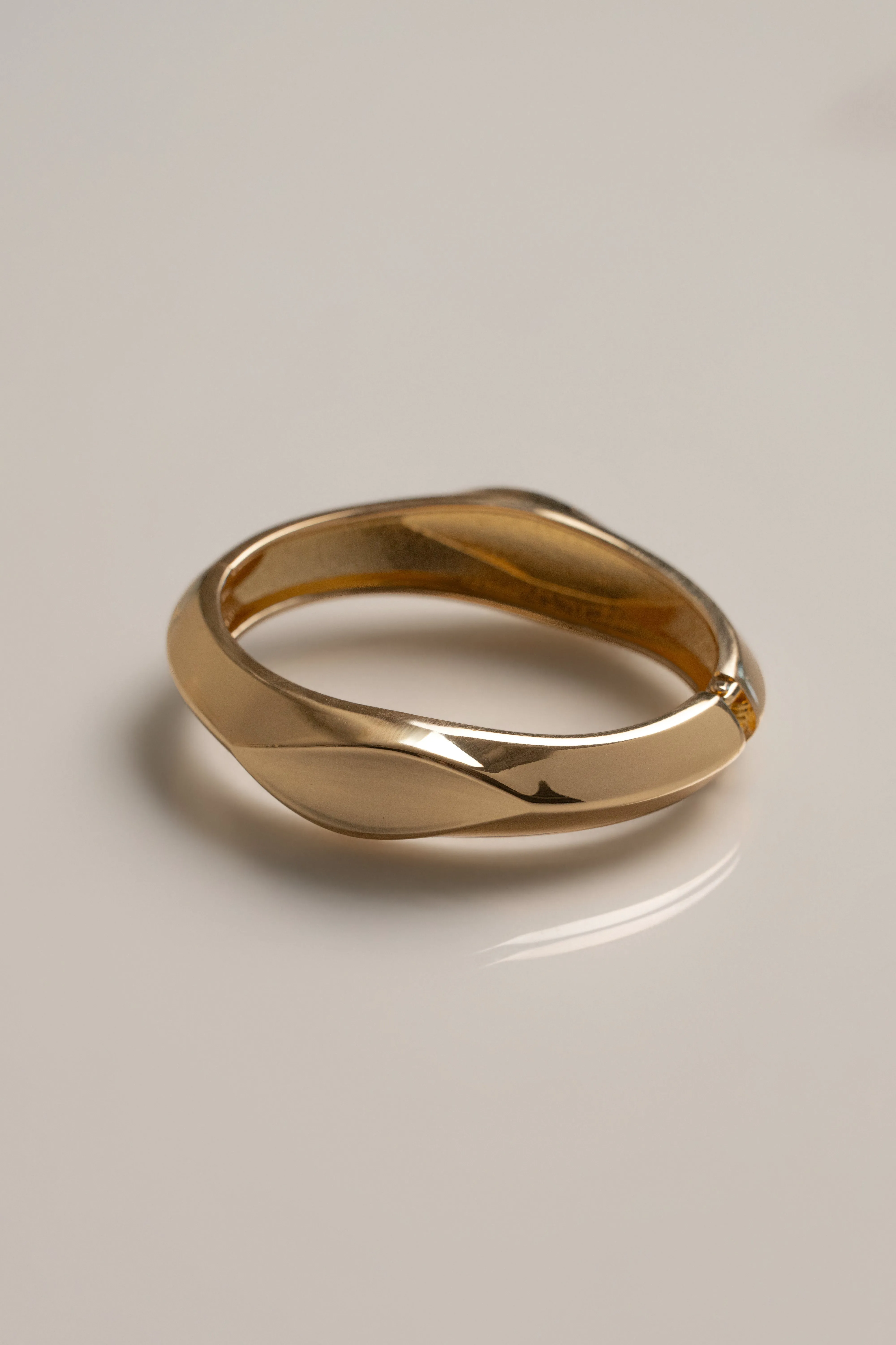 Gold Daniela Hinge Bracelet sold by JLUXLABEL product image thumbnail 2