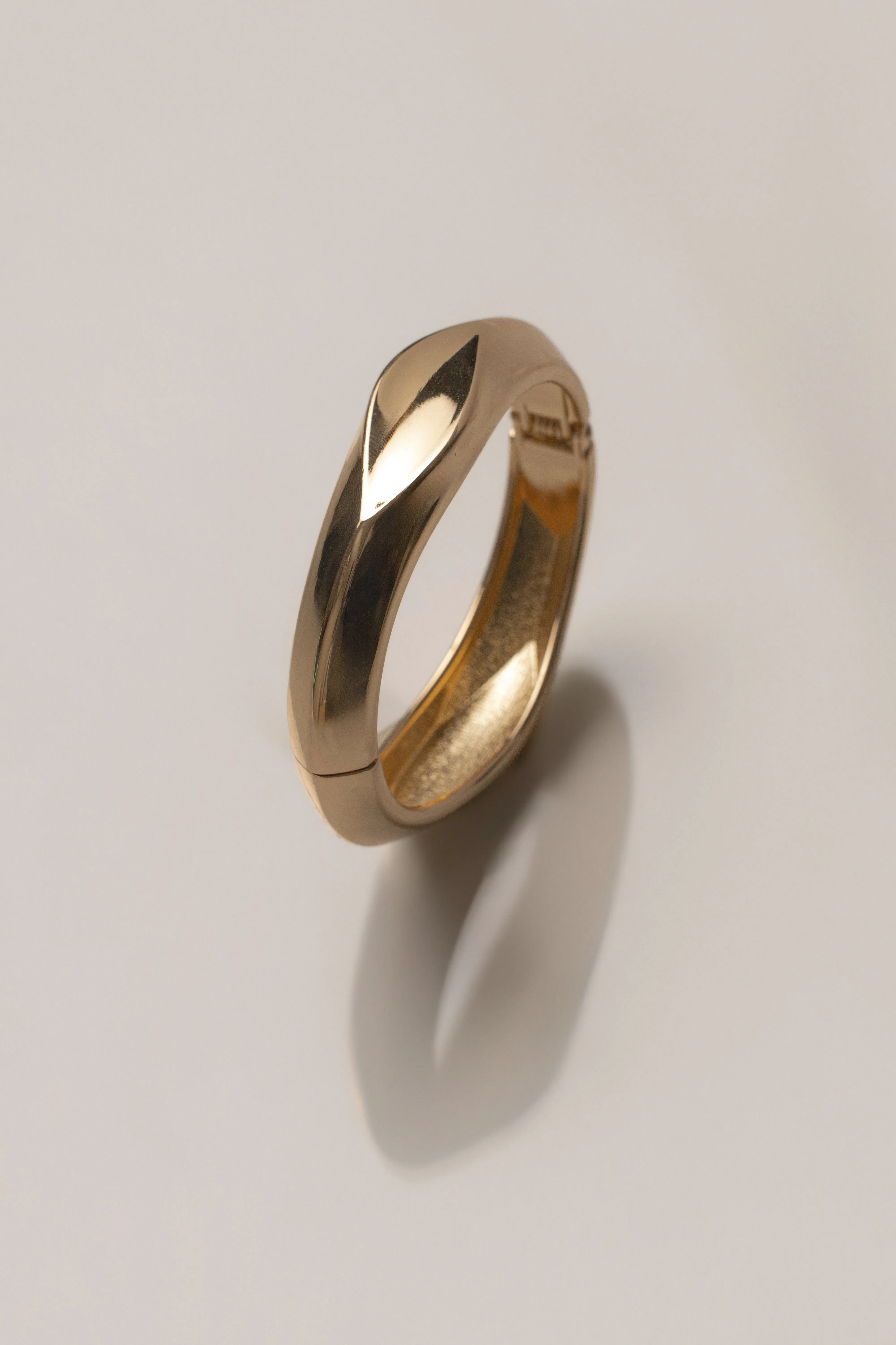 Gold Daniela Hinge Bracelet sold by JLUXLABEL