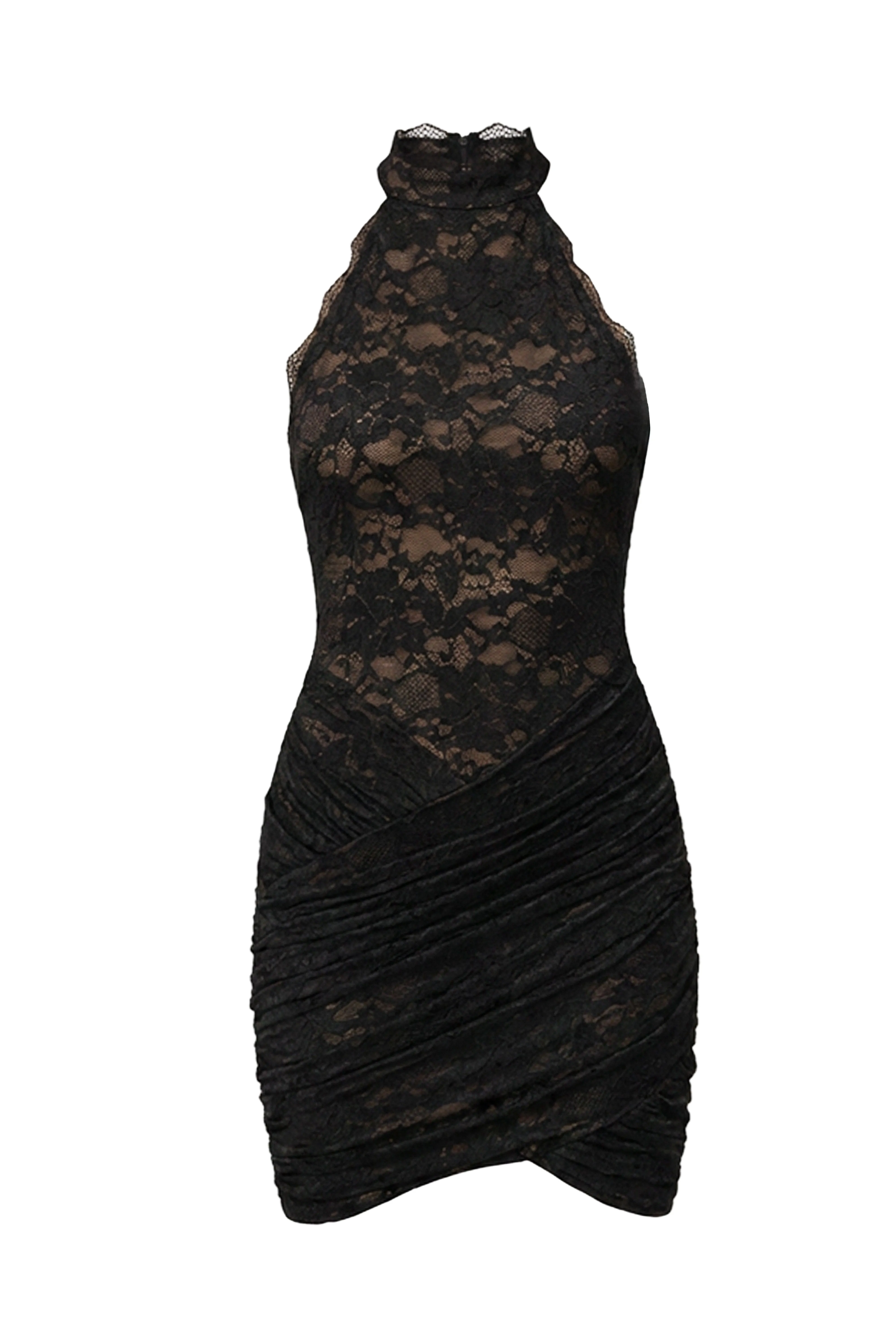 Black Lace Affair Mini Dress sold by JLUXLABEL product image thumbnail 2
