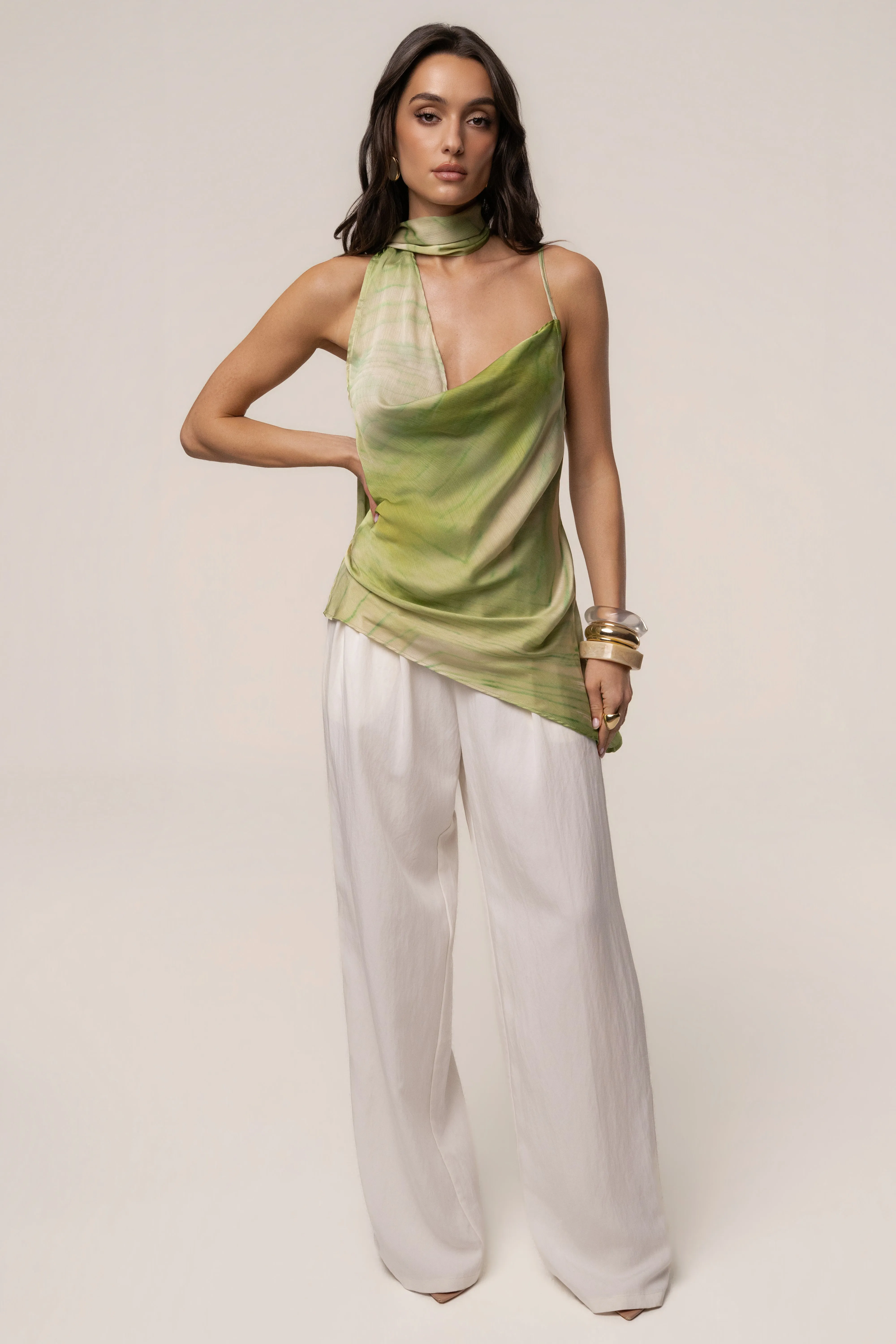 Ivory Stay Ready Trouser sold by JLUXLABEL product image thumbnail 5