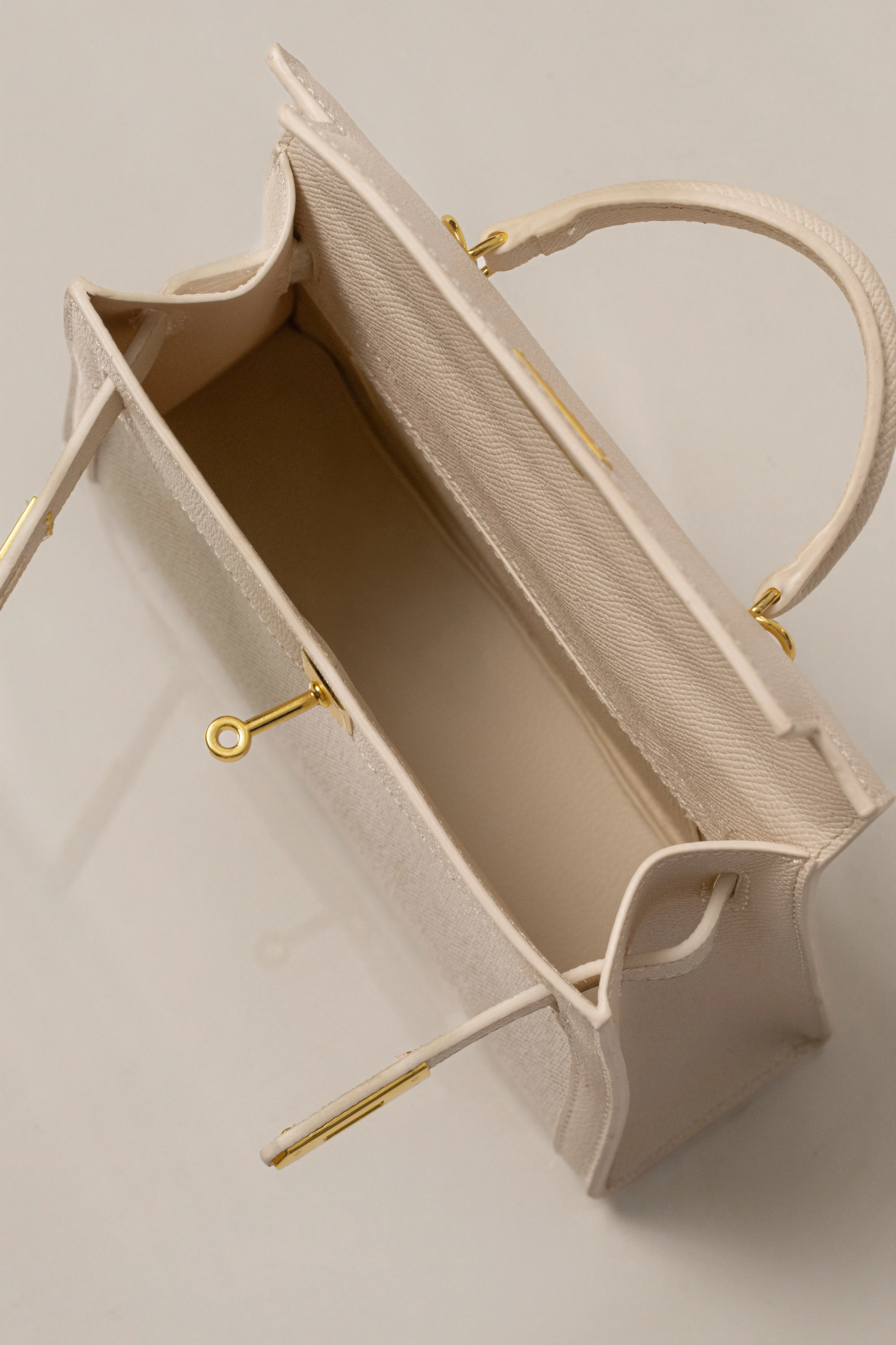 White Defined Canvas Mini Bag sold by JLUXLABEL product image thumbnail 3