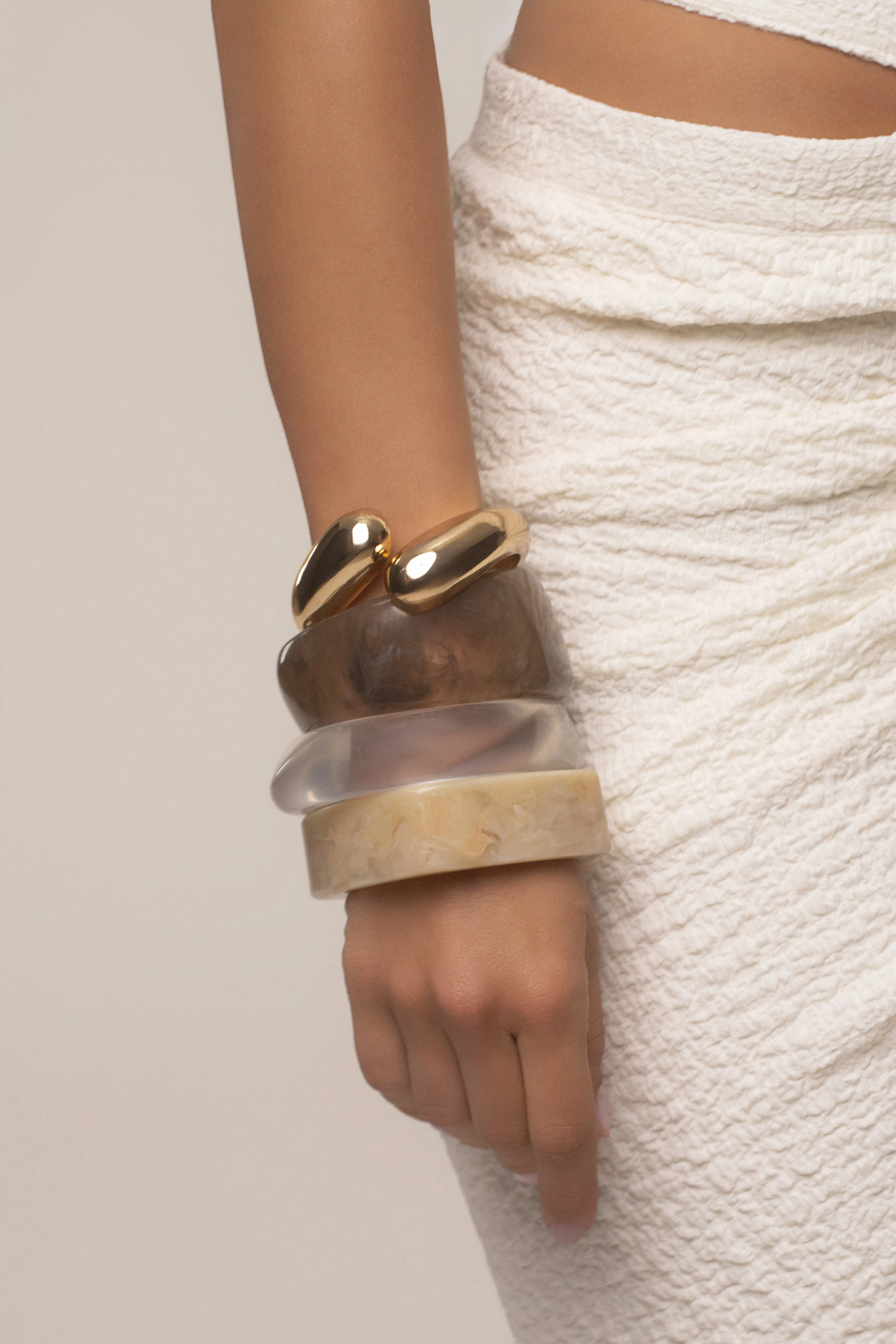 Multi Desert Glow Bangle Set sold by JLUXLABEL product image thumbnail 4