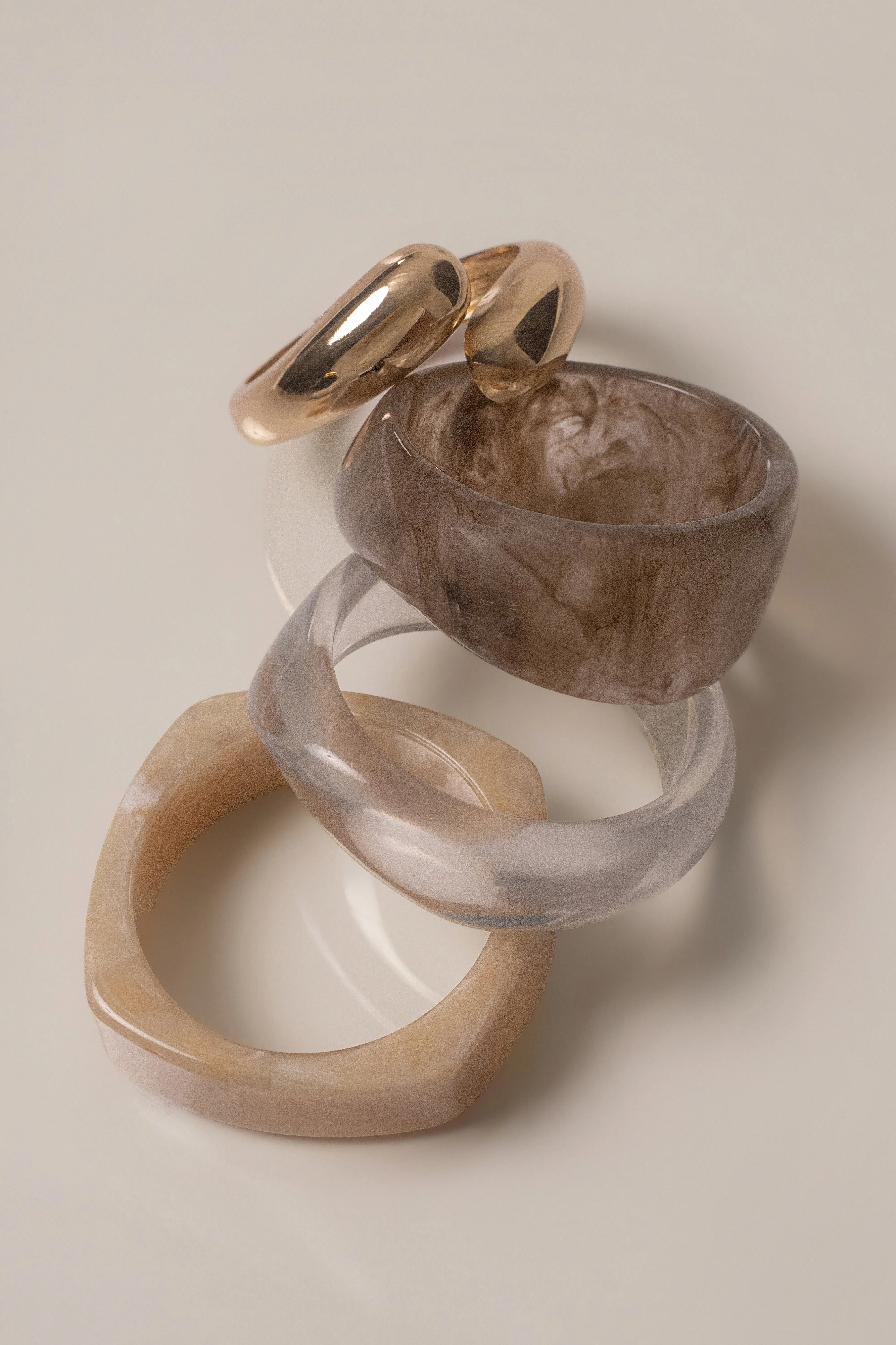 Multi Desert Glow Bangle Set sold by JLUXLABEL product image thumbnail 3
