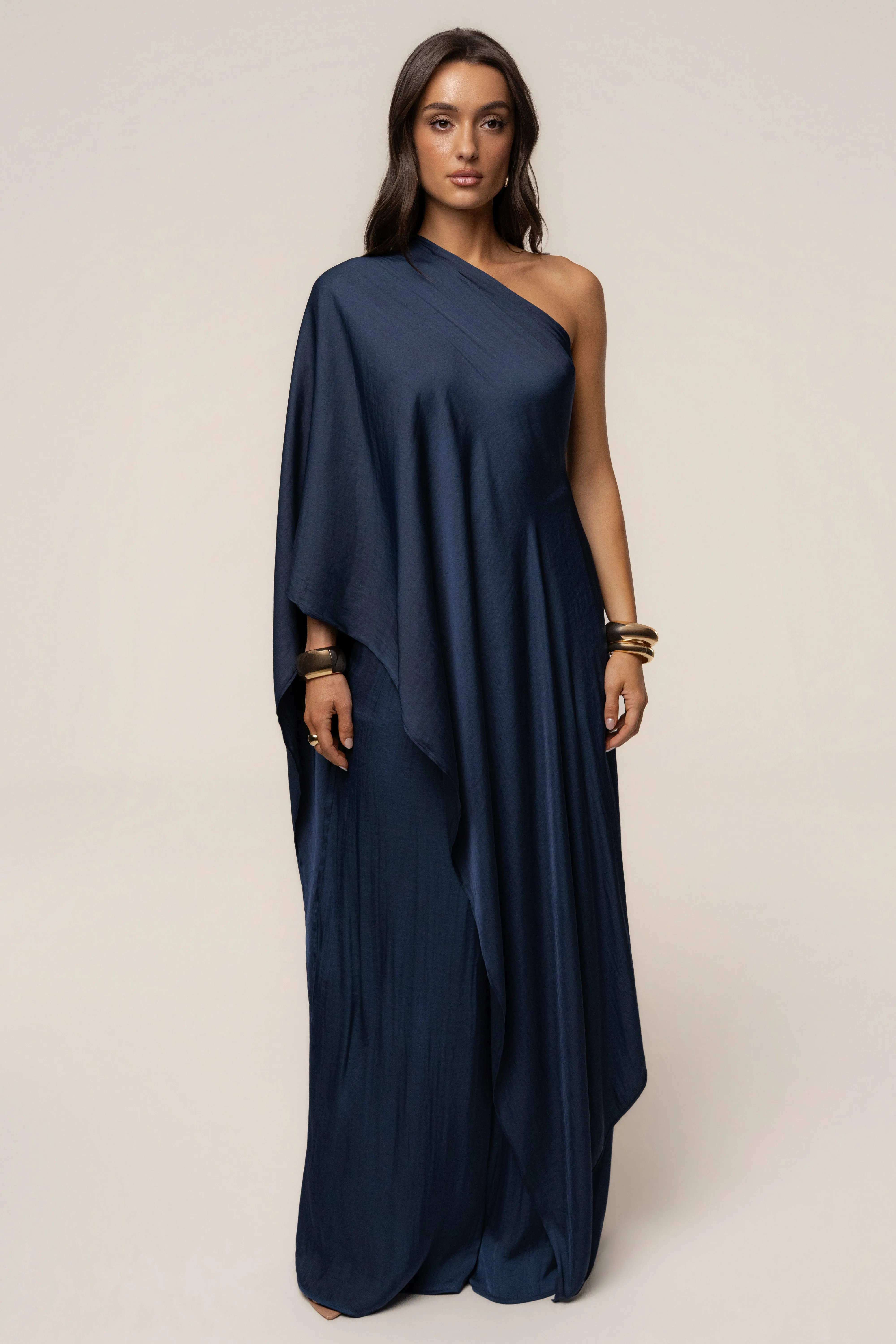 Blue Marina Multi-Wrap Scarf sold by JLUXLABEL product image thumbnail 5