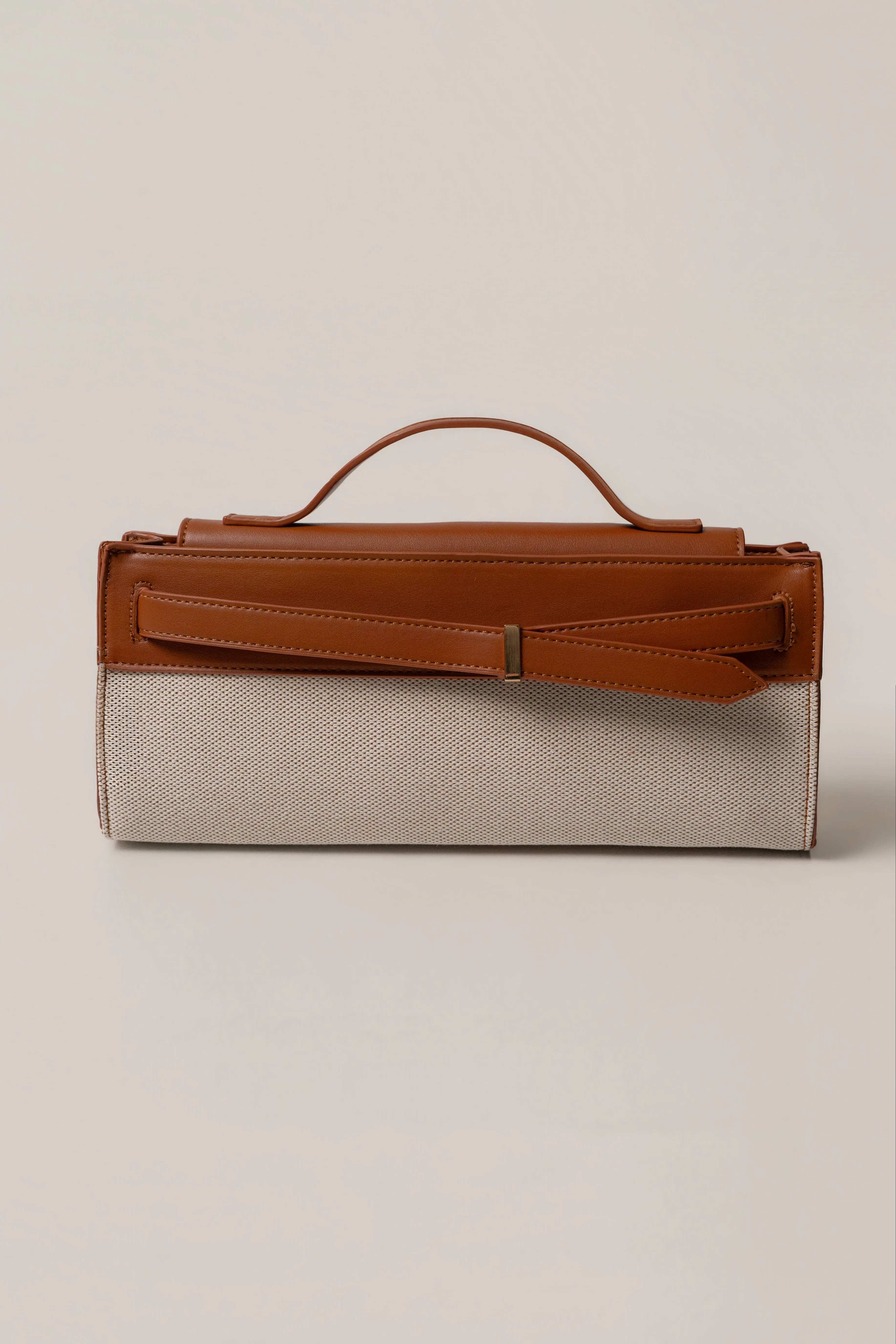 Ivory Windsor Canvas Handbag sold by JLUXLABEL
