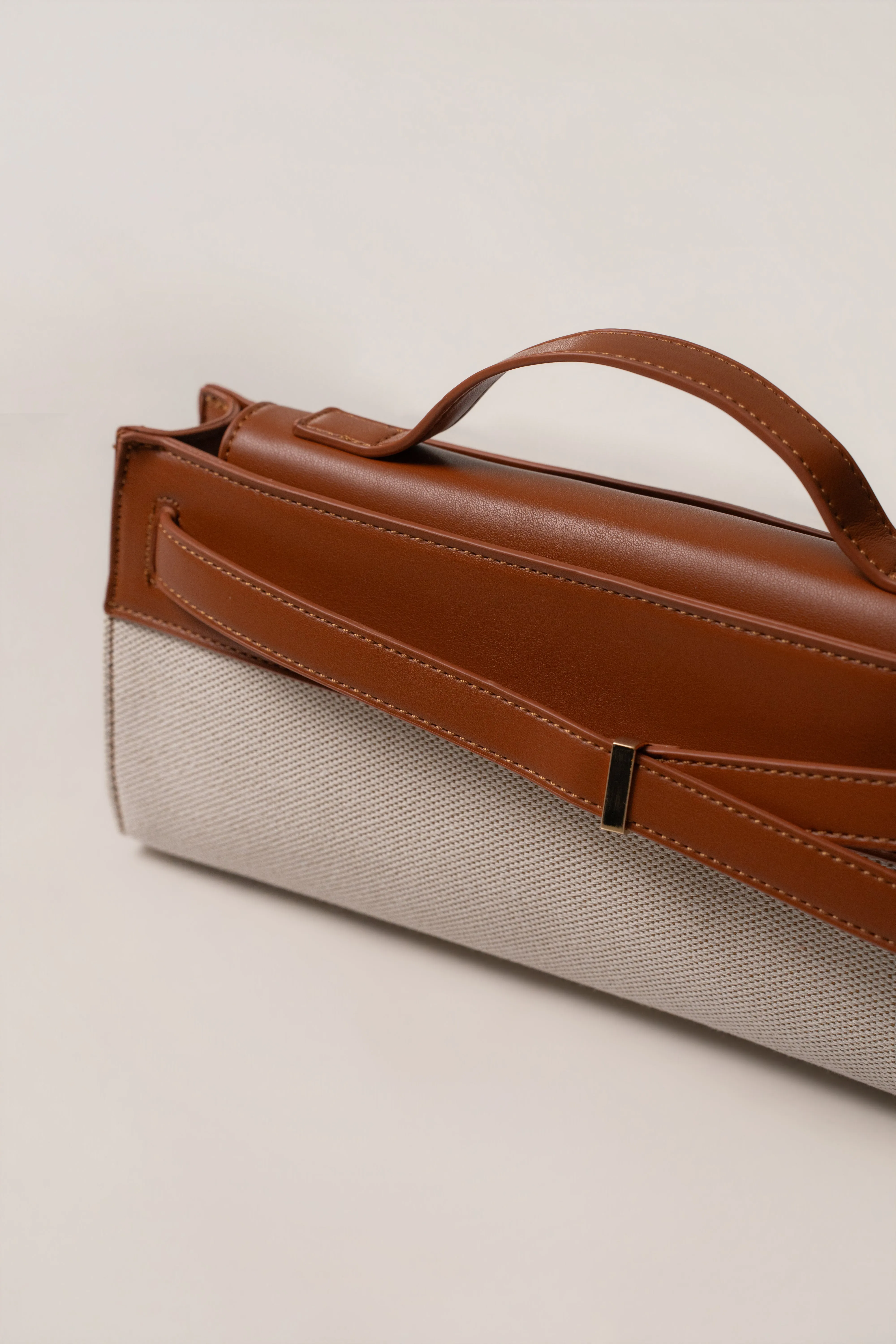 Ivory Windsor Canvas Handbag sold by JLUXLABEL product image thumbnail 2