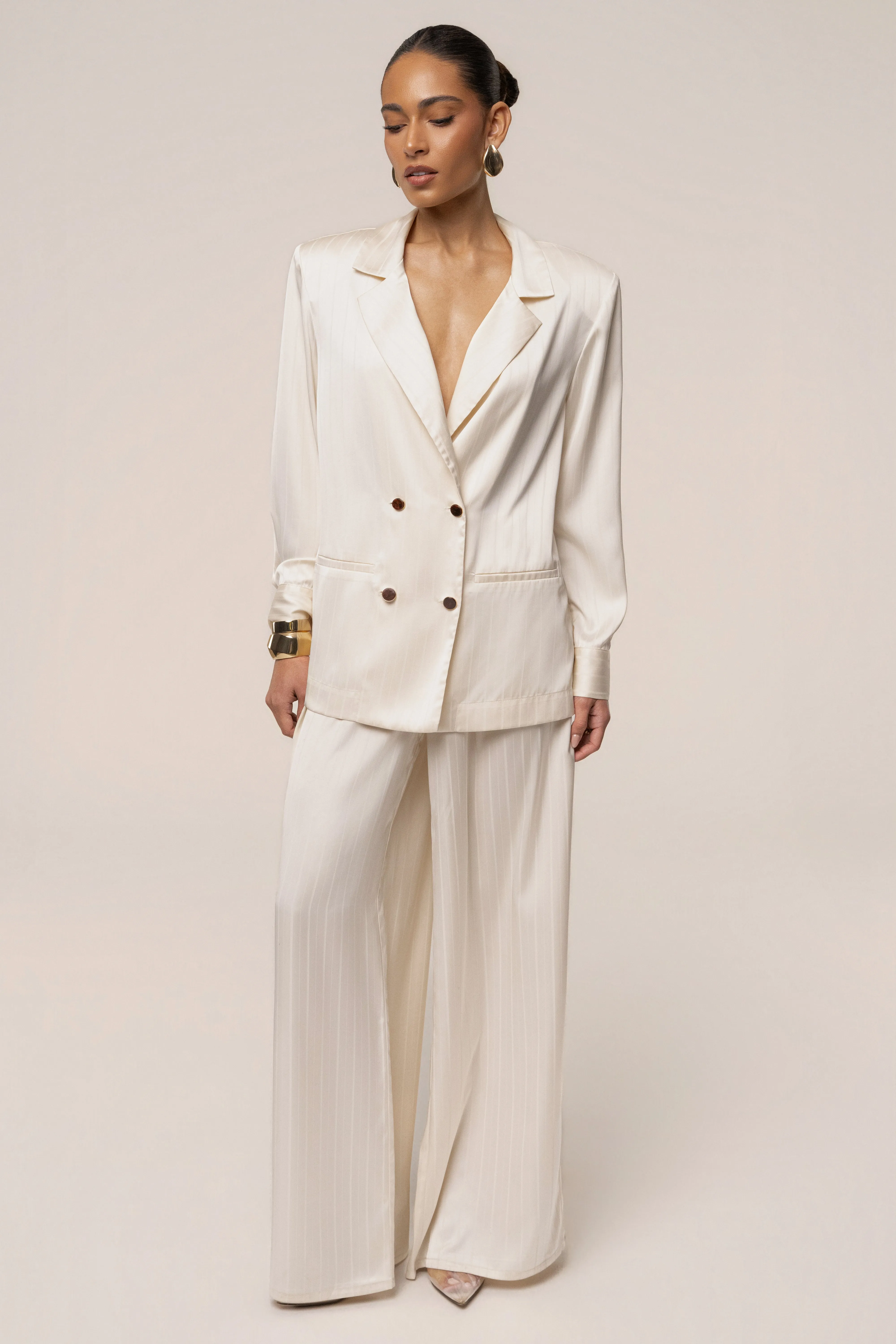 Ivory The Standard Pant sold by JLUXLABEL product image thumbnail 2