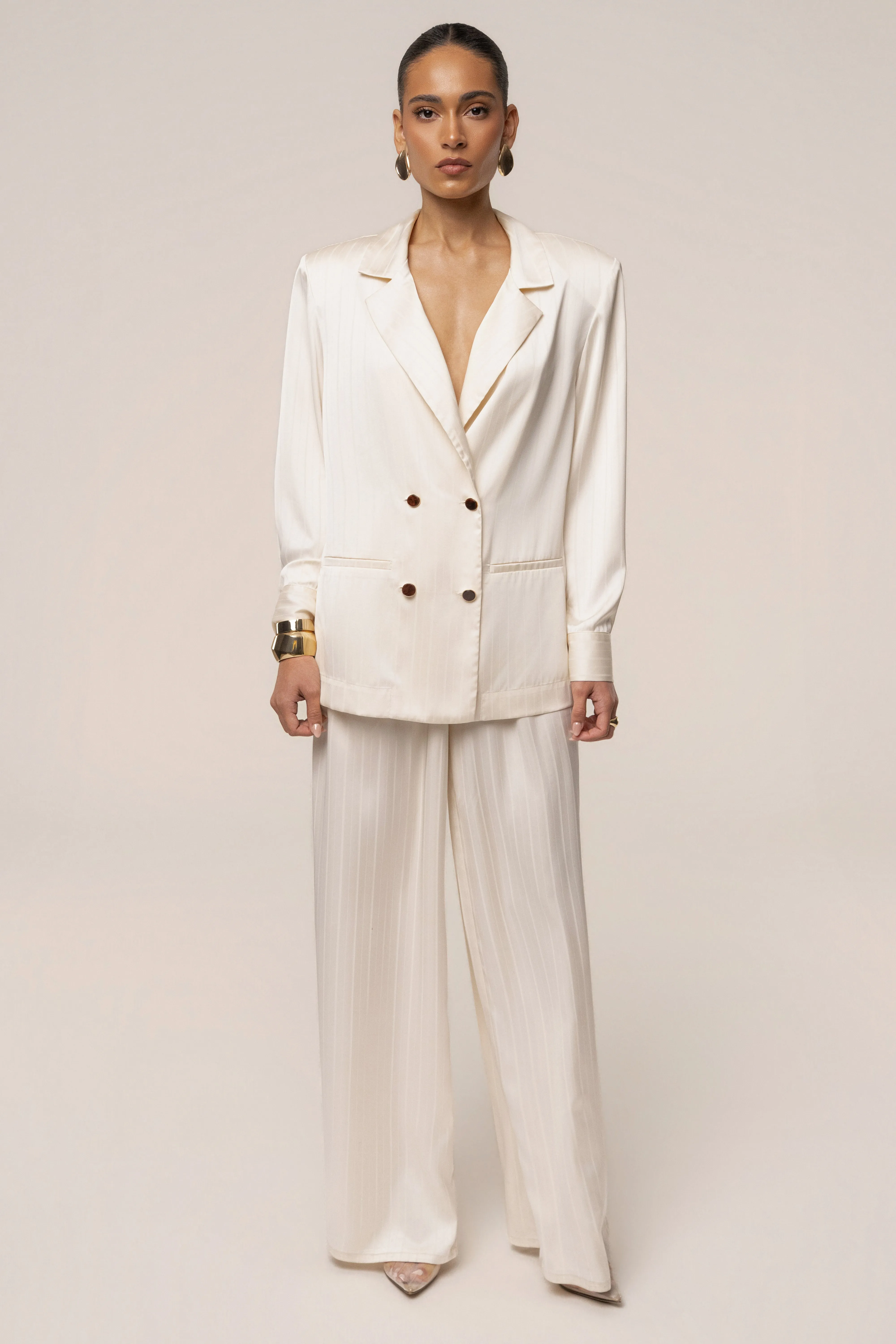 Ivory The Standard Pant sold by JLUXLABEL