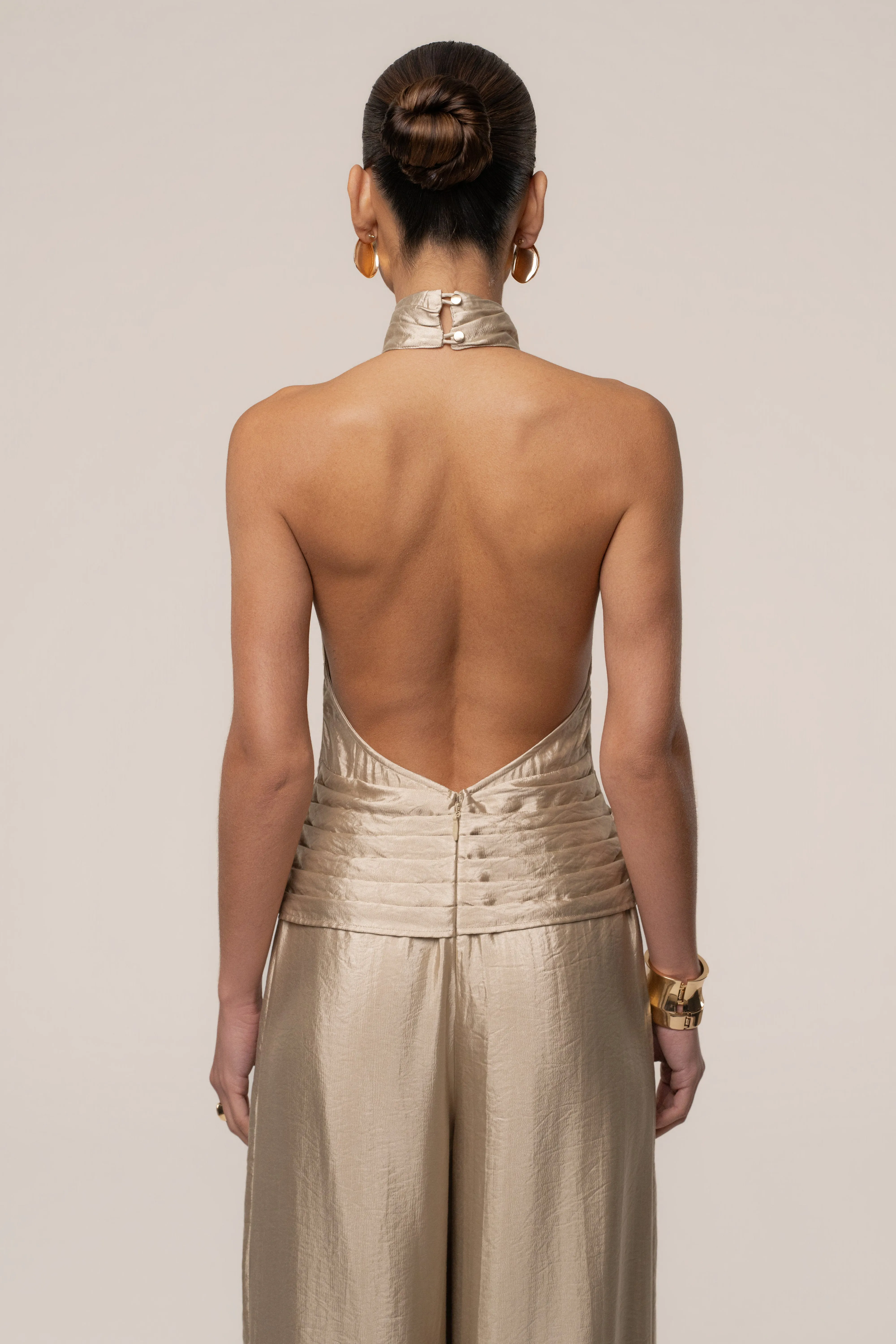 Gold Accent Jumpsuit sold by JLUXLABEL product image thumbnail 2