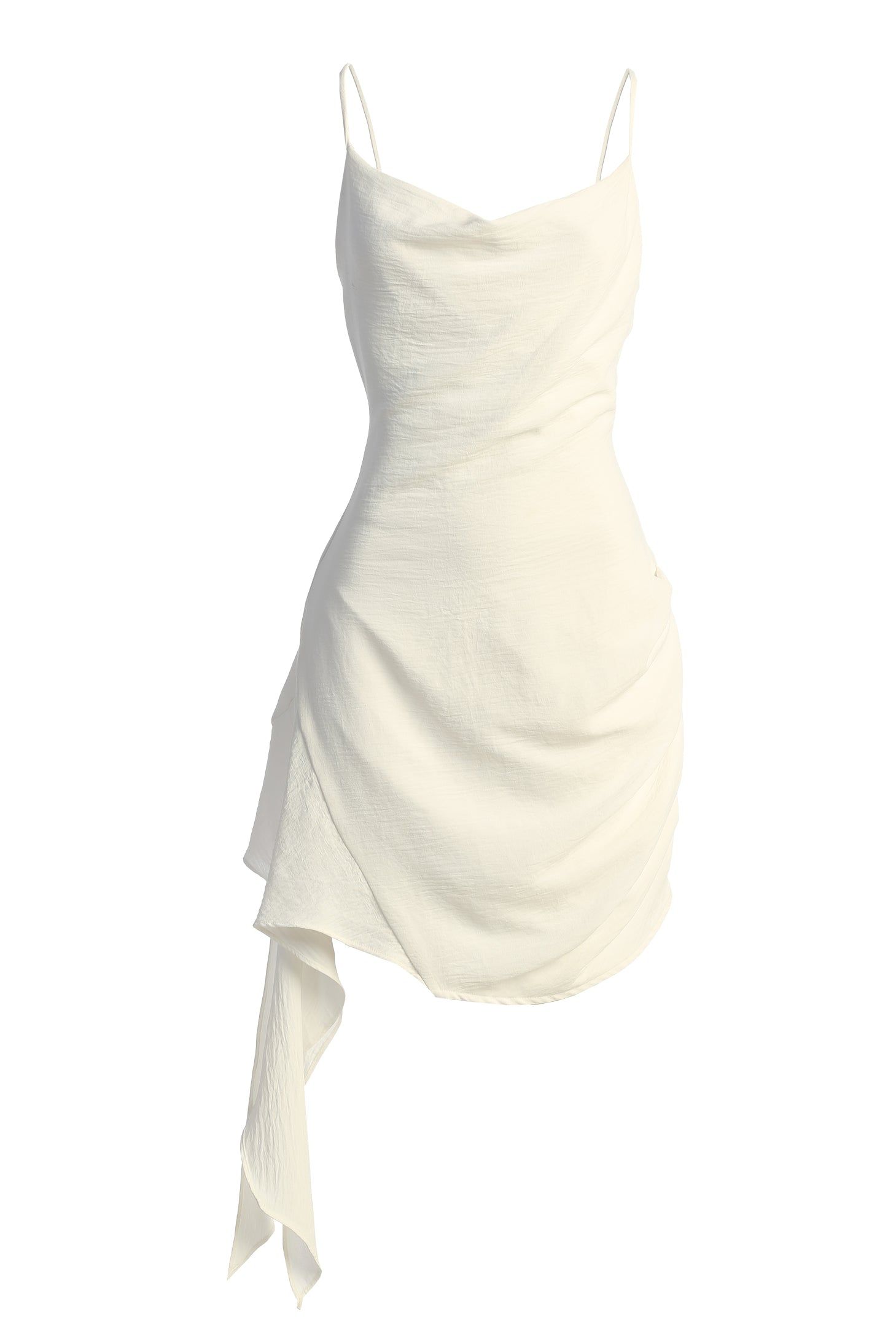 Off White Alea Cowl Neck Dress sold by JLUXLABEL product image thumbnail 3