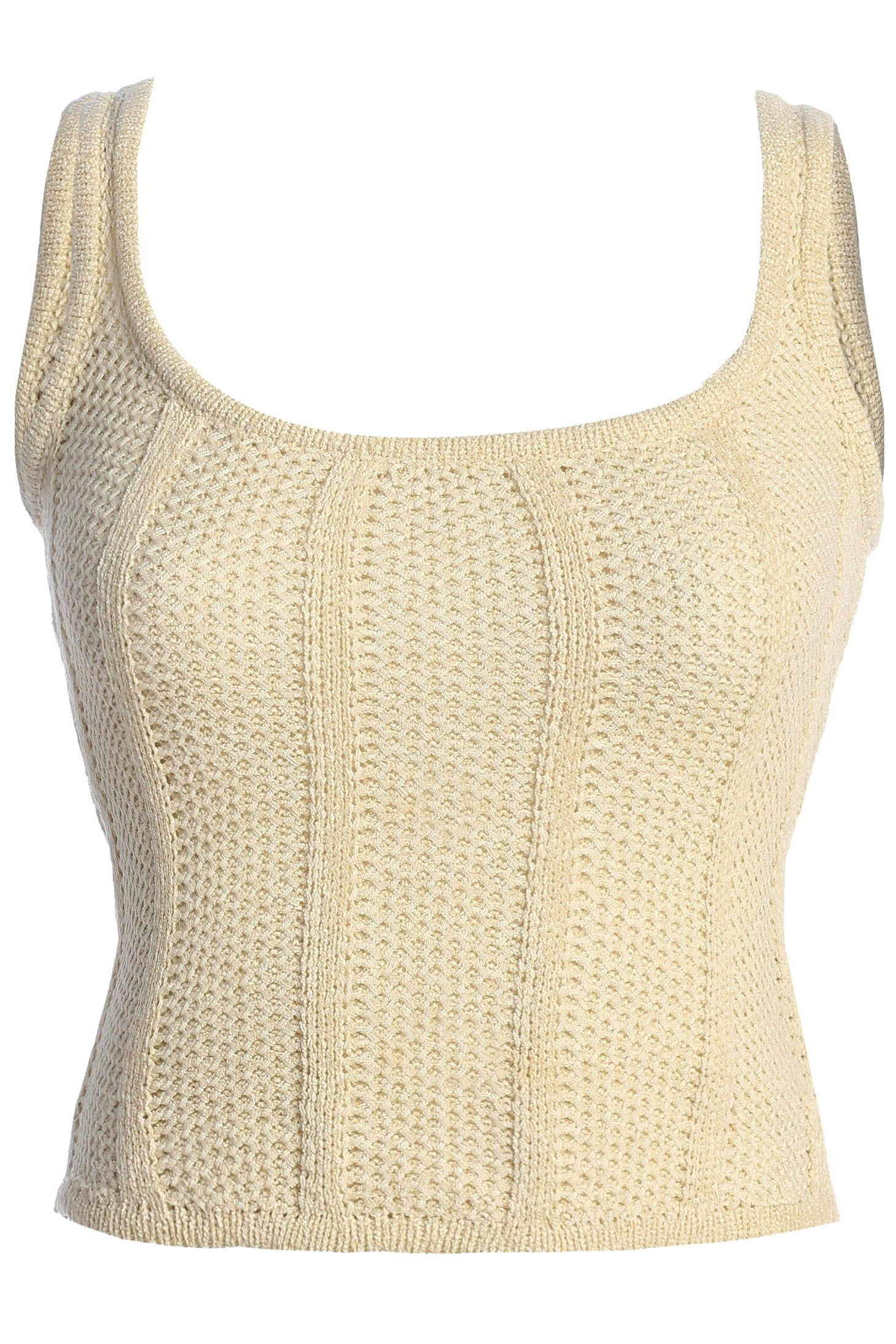 Ivory Shore Thing Crochet Top sold by JLUXLABEL product image thumbnail 4