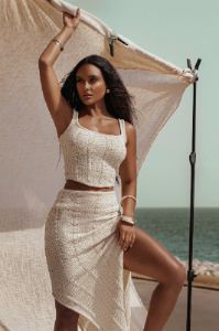 Ivory Shore Thing Crochet Top sold by JLUXLABEL