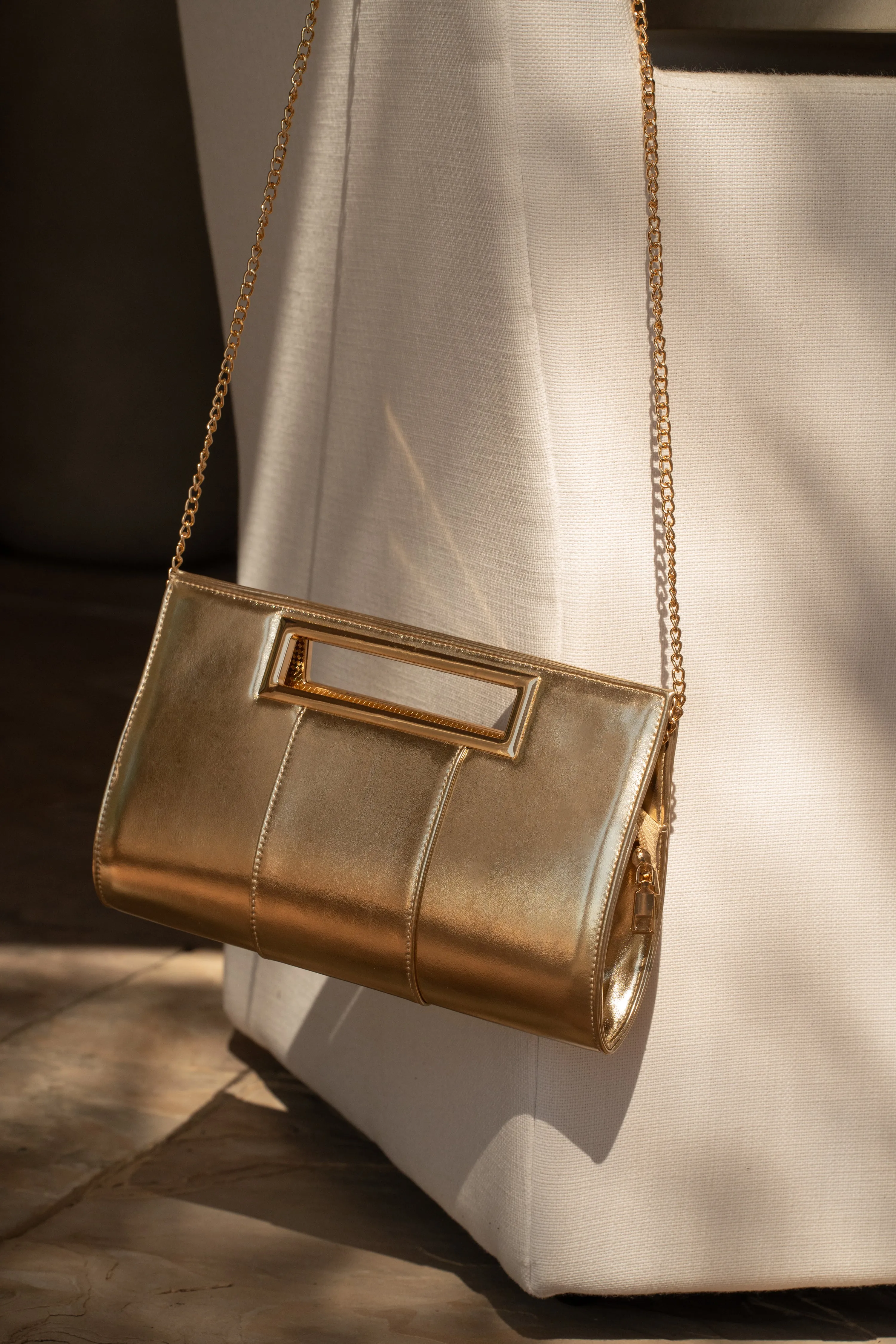 Gold It Girl Handbag sold by JLUXLABEL product image thumbnail 3