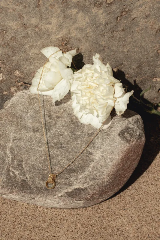 Gold Rosie Necklace sold by JLUXLABEL