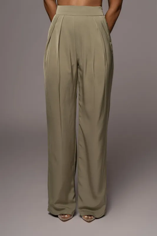 Olive Candice Trousers sold by JLUXLABEL