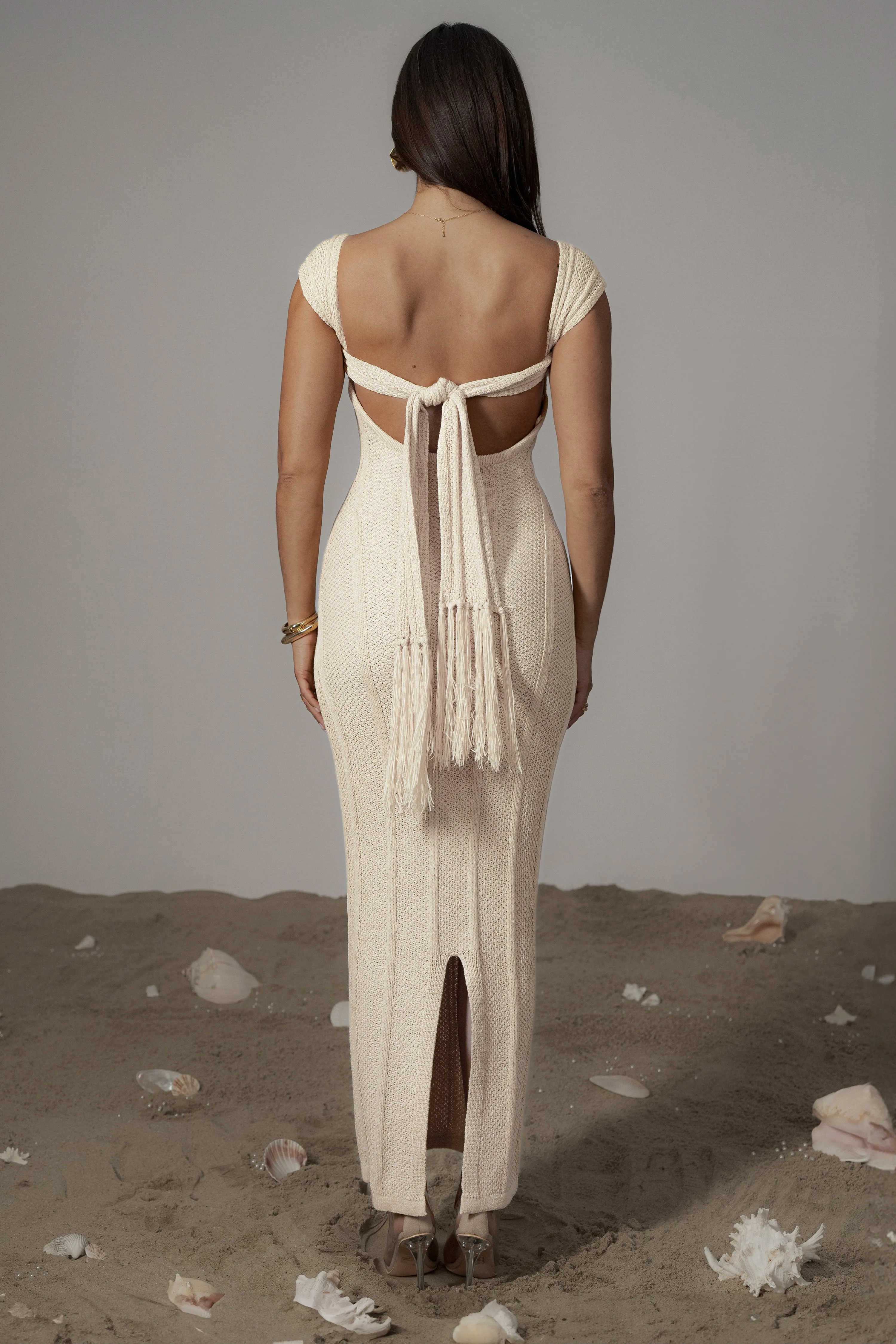 Ivory Blanca Strapless Maxi Dress sold by JLUXLABEL product image thumbnail 2