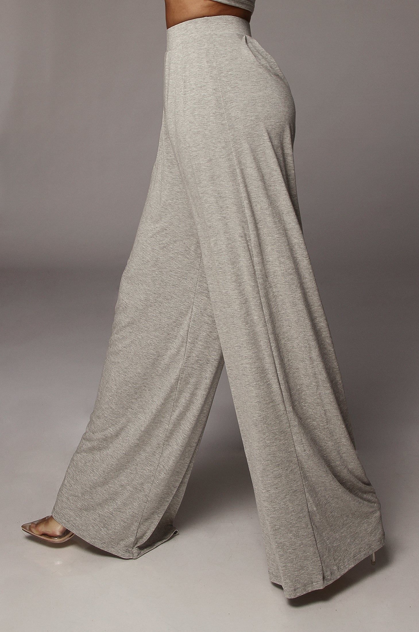 Jluxbasix Grey Devyn Wide Leg Pants sold by JLUXLABEL product image thumbnail 8