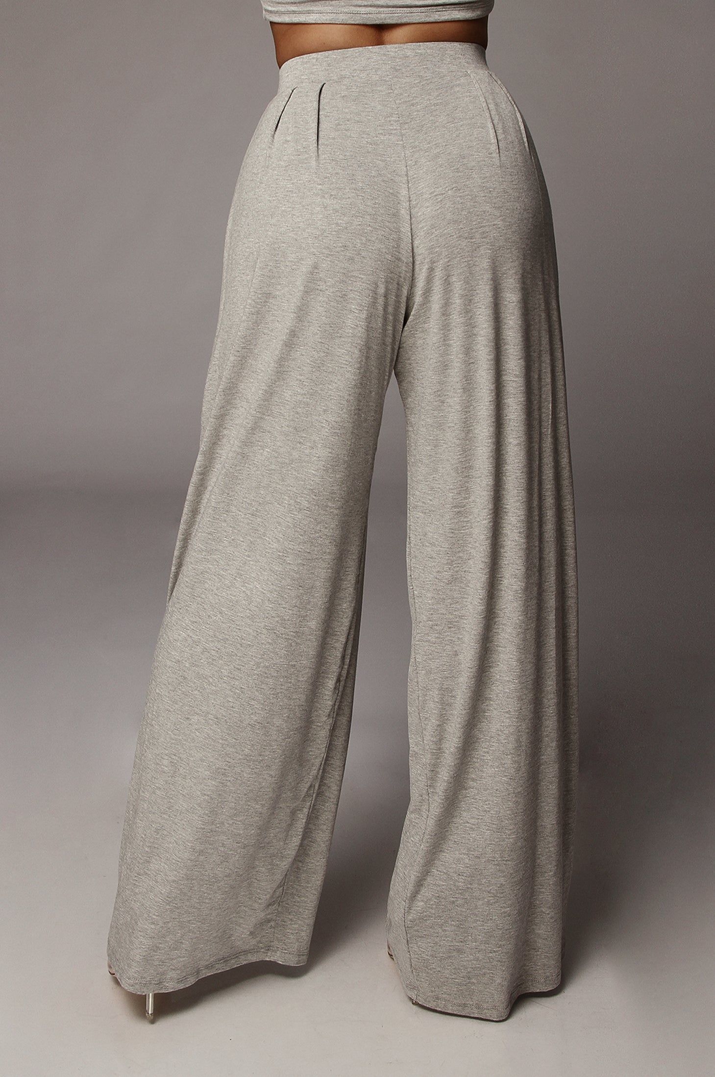 Jluxbasix Grey Devyn Wide Leg Pants sold by JLUXLABEL product image thumbnail 9