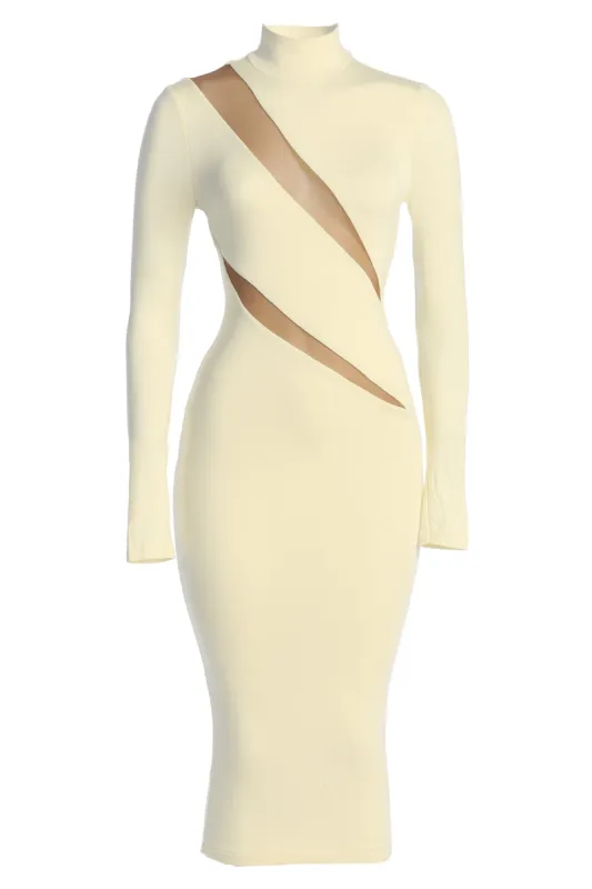 Buttercream Abigail Midi Dress sold by JLUXLABEL