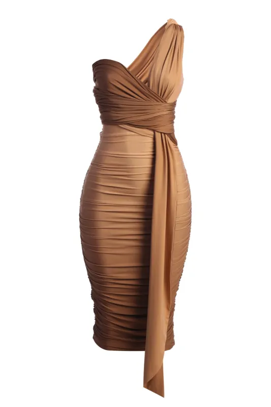 brown ombr edge of romance midi dress Ombre Lover Mesh Midi Dress Brown