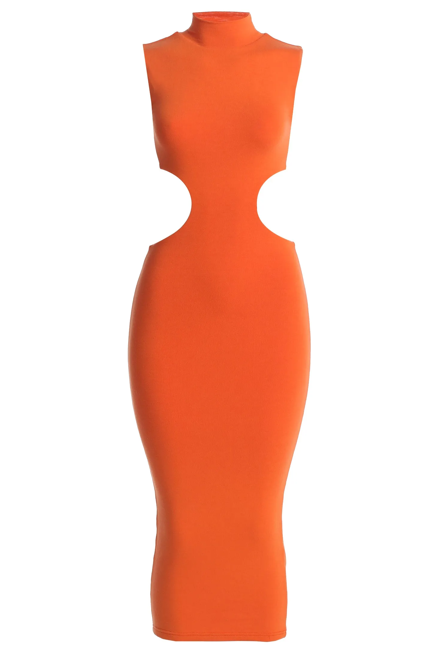 Orange Til Sunrise Midi Dress sold by JLUXLABEL product image thumbnail 5