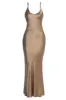 Bronze Promise Of Love Satin Dress sold by JLUXLABEL