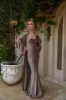 Bronze Promise Of Love Satin Dress sold by JLUXLABEL