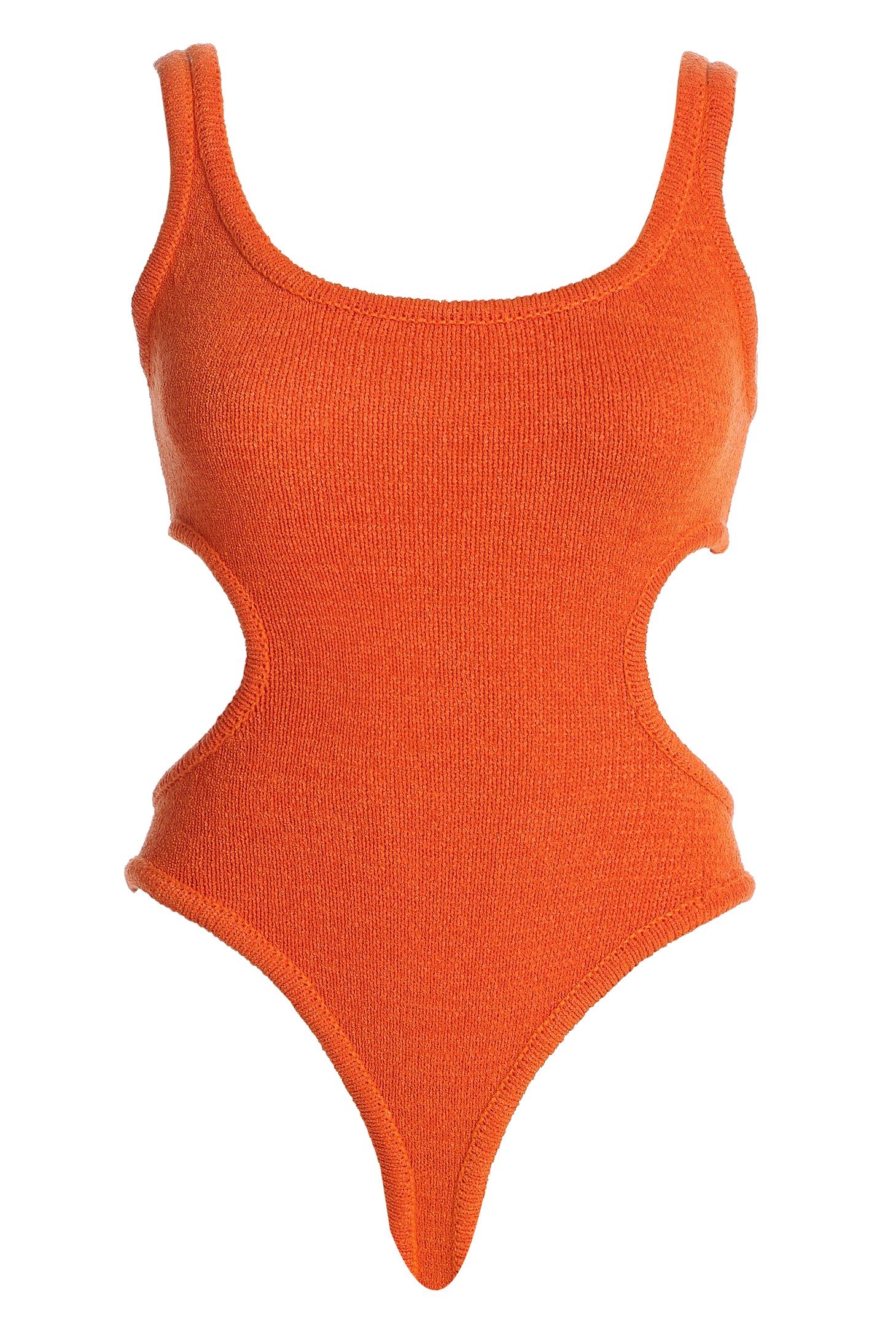 Orange Sunset Cut Out Bodysuit sold by JLUXLABEL product image thumbnail 3